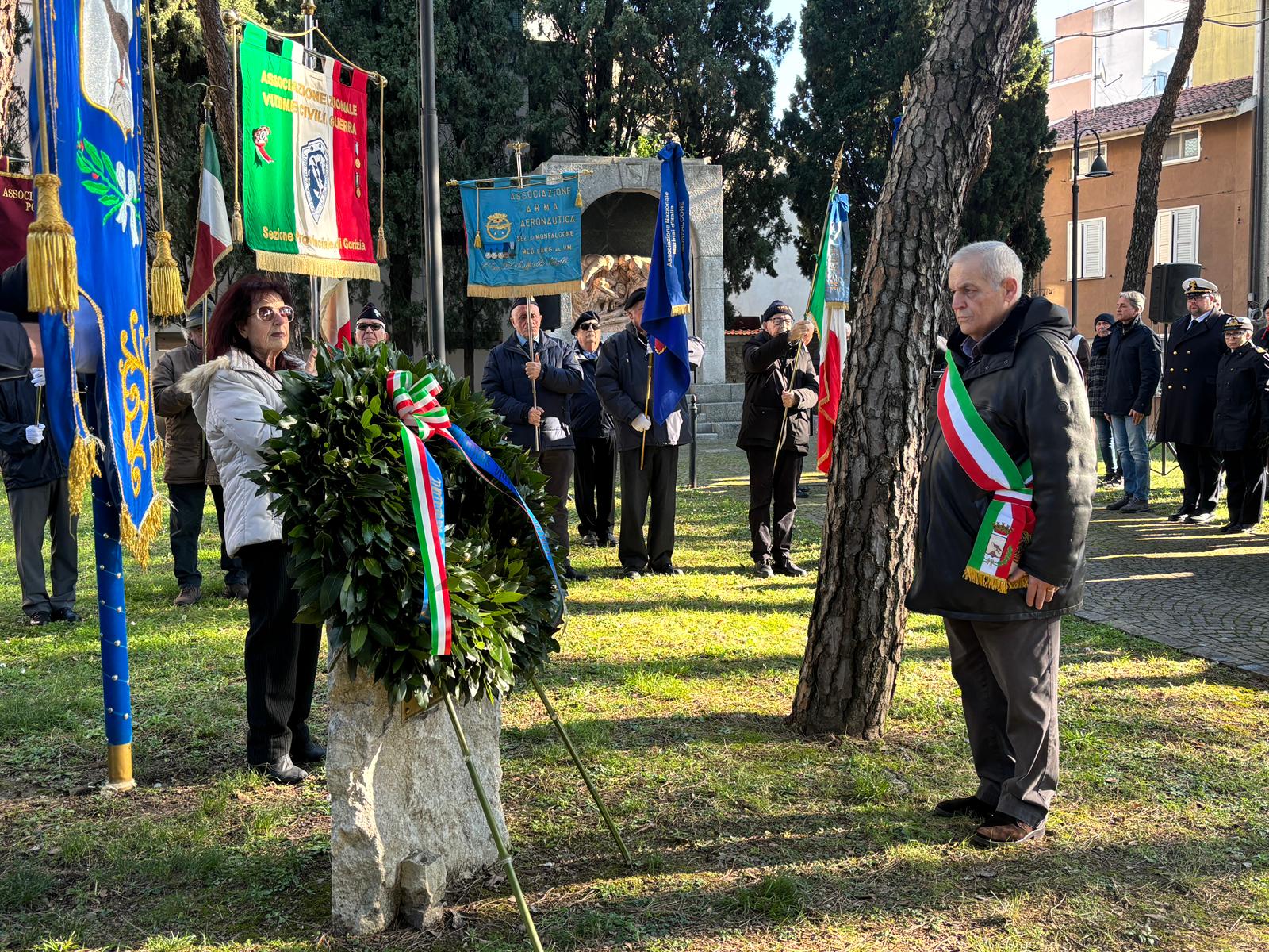 Immagine per Fotonotizia – Monfalcone, ricordate le Vittime civili delle Guerre e dei Conflitti del Mondo