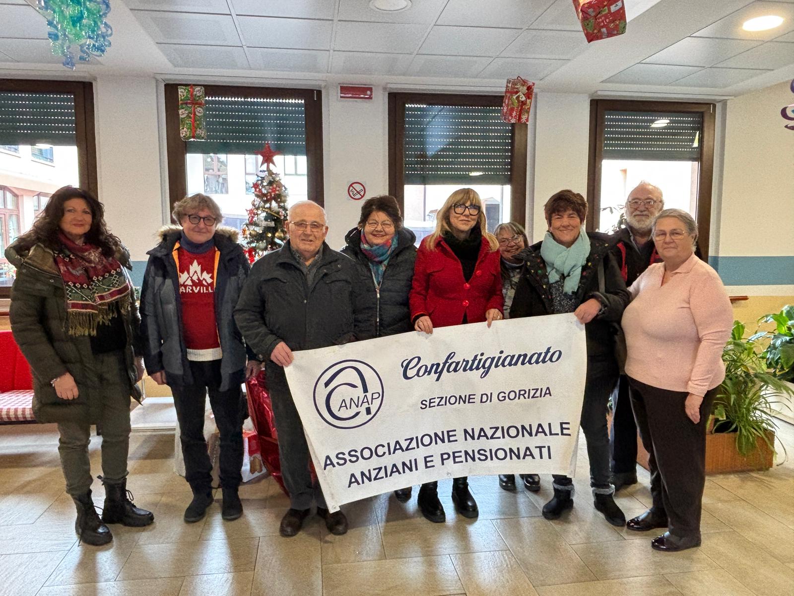 Immagine per Monfalcone, torna l’attesa consegna dei doni dell’ANAP agli ospiti della Casa Albergo di via Crociera