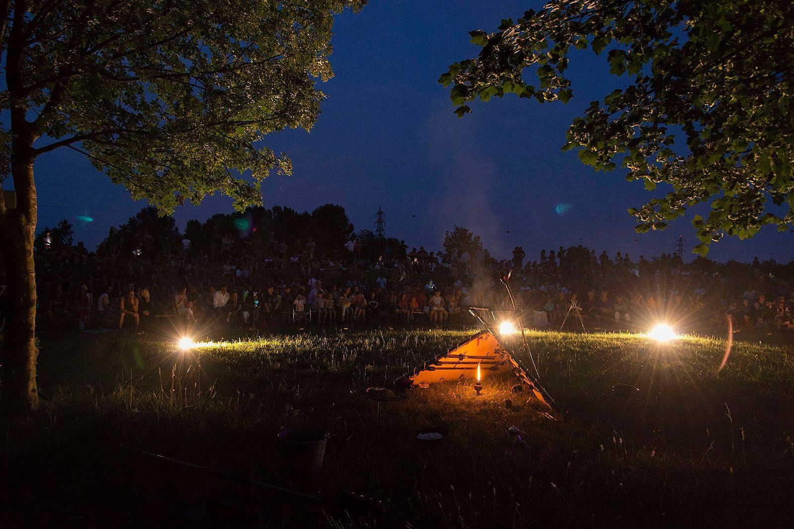 Immagine per A Turriaco la magia della Notte del Solstizio d’estate tra teatro e leggende