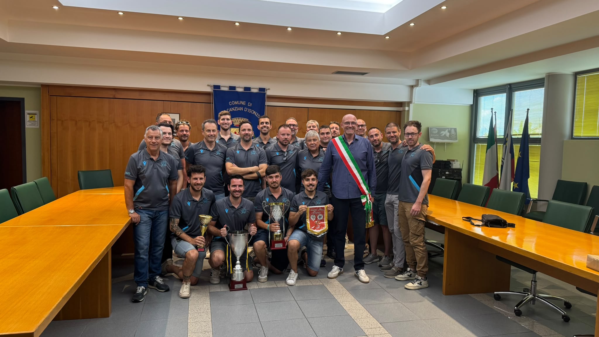 Immagine per Gli Amatori Calcio Pieris scrivono la storia: vinta la Coppa delle Coppe