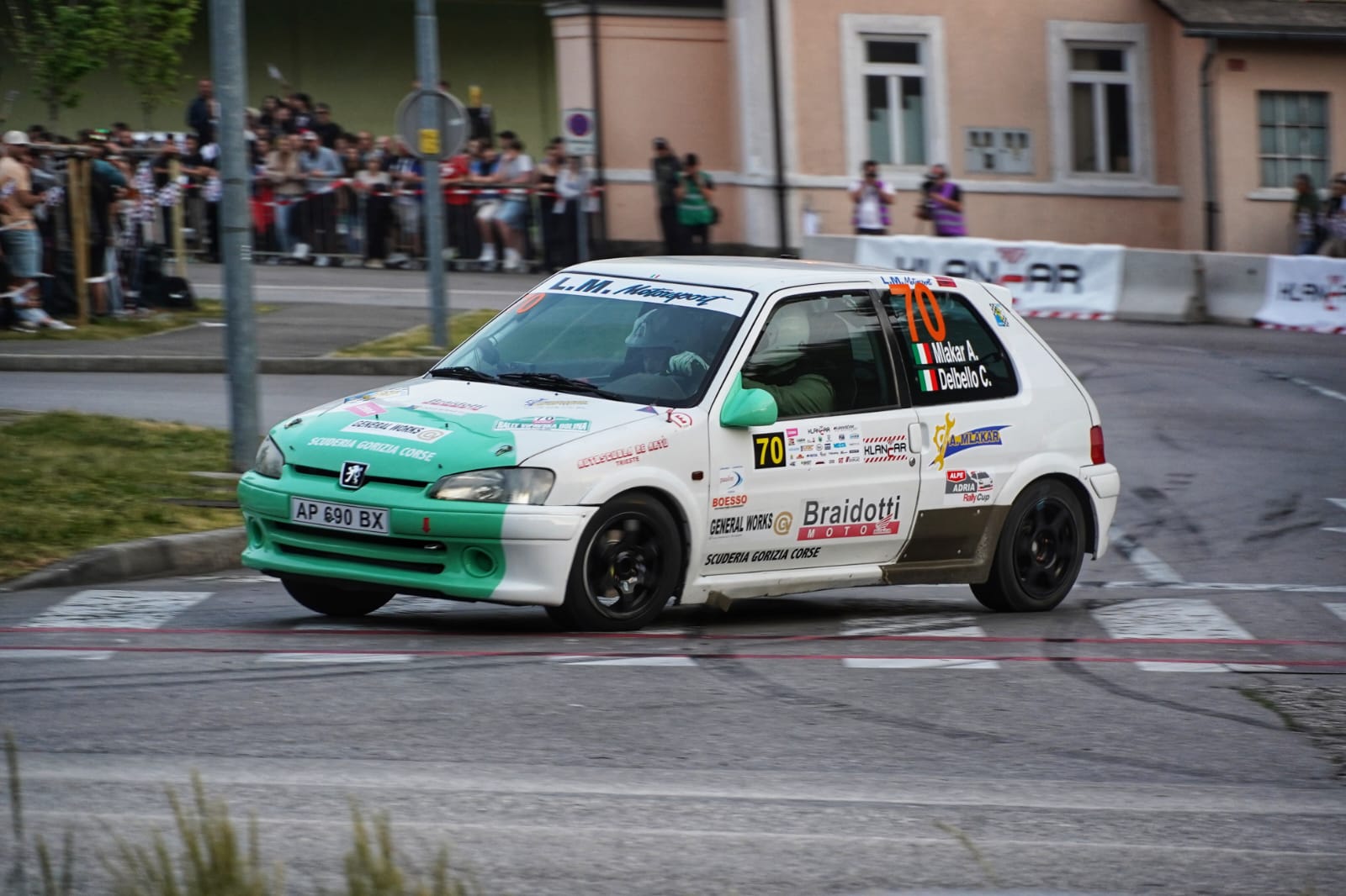 Scuderia Gorizia Corse, Mlakar e Delbello protagonisti al Rally Vipavska Dolina con la vittoria in Classe 6