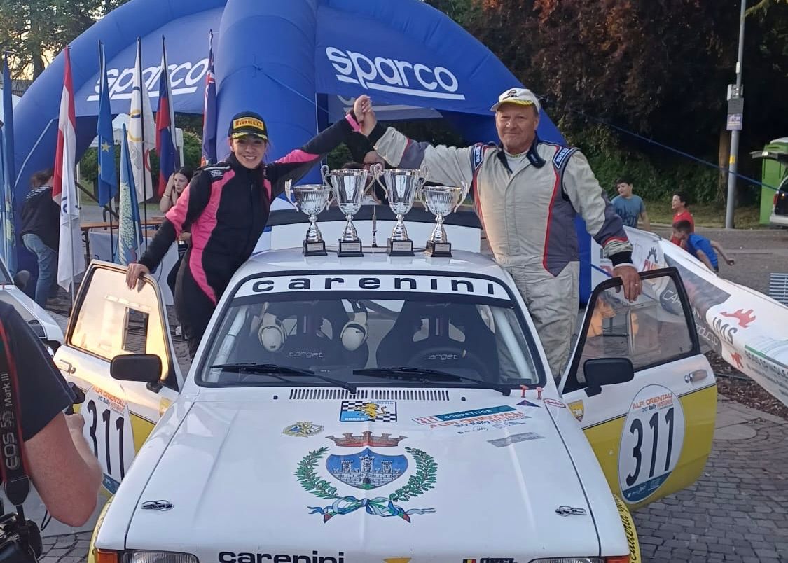 Immagine per Scuderia Gorizia Corse, trionfo assoluto per Muradore-Delbello al Rally storico: vinte tutte le prove speciali