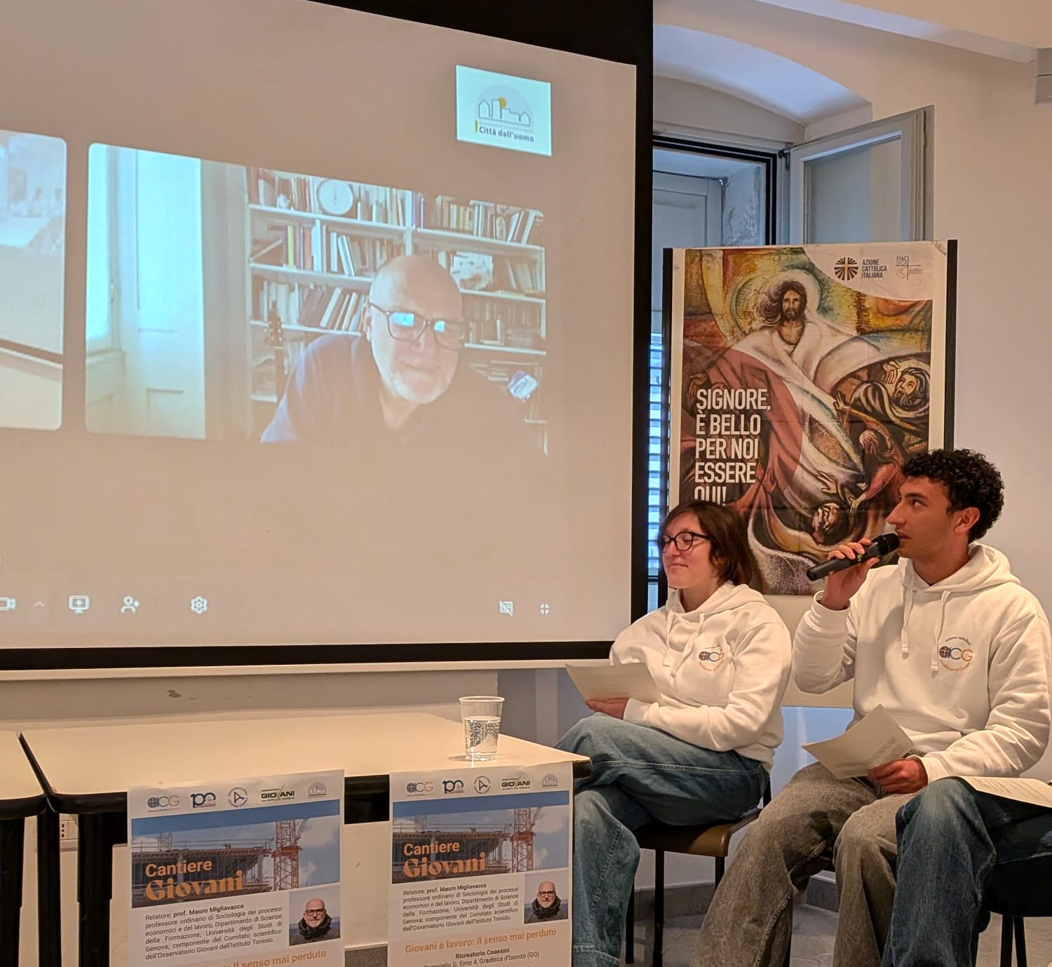 Immagine per Gradisca, al Ricreatorio Coassini un momento di confronto su giovani e lavoro con il professor Mauro Migliavacca