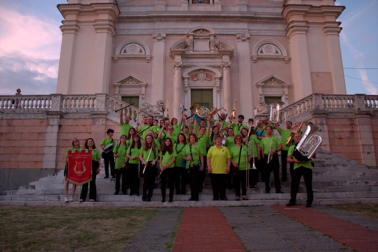 Immagine per Ronchi, la Filarmonica Verdi a Lavagna per i 173 anni del locale Corpo bandistico