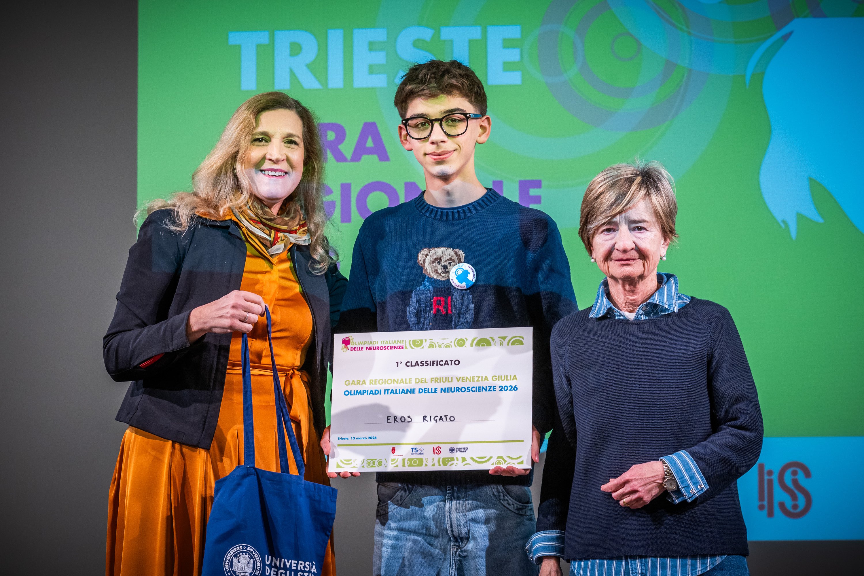 Immagine per Eros Rigato del Liceo Buonarroti di Monfalcone vince la selezione regionale delle Olimpiadi delle Neuroscienze