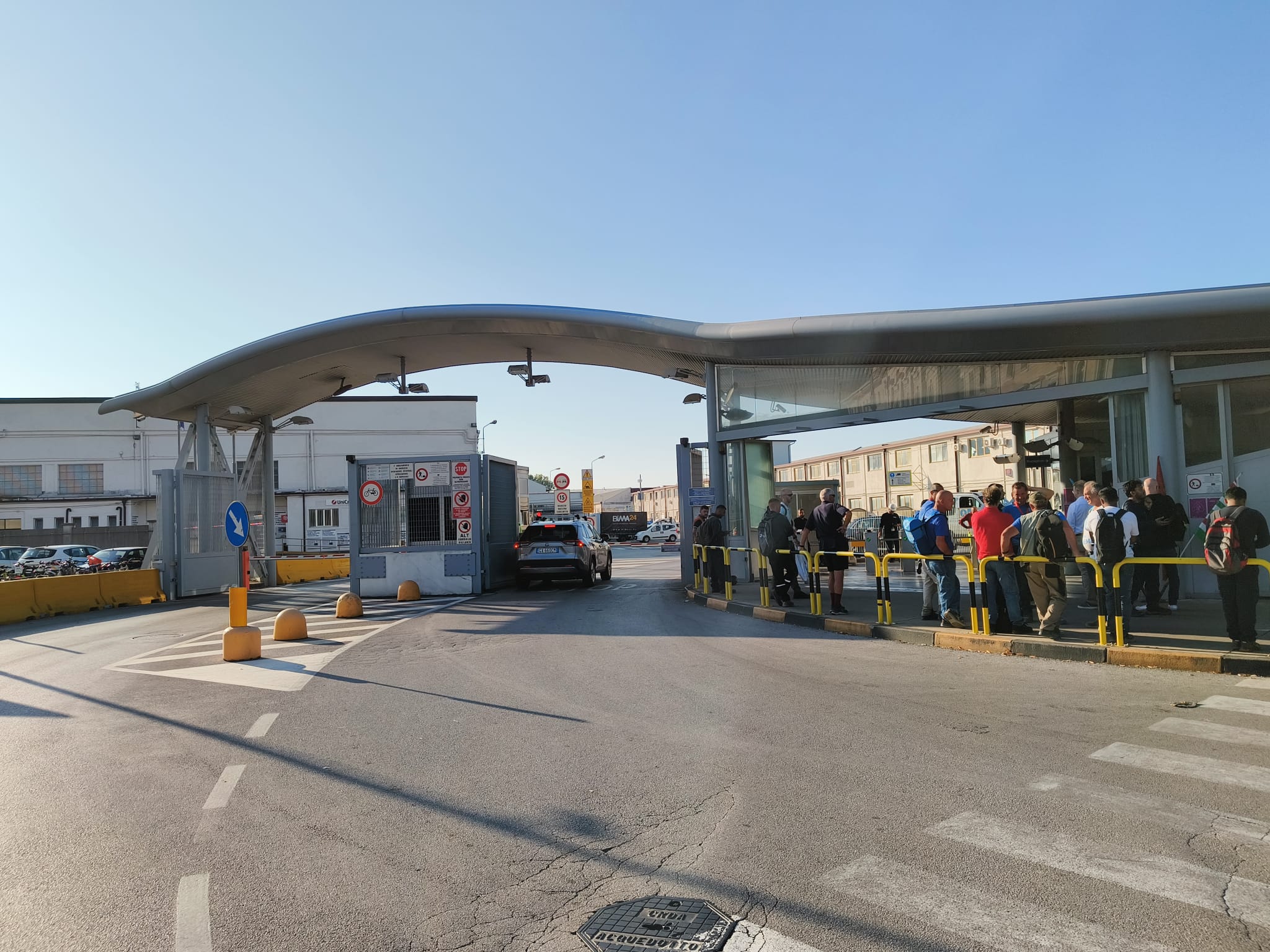 Monfalcone, incidente in Cantiere. Operaio colpito da muletto