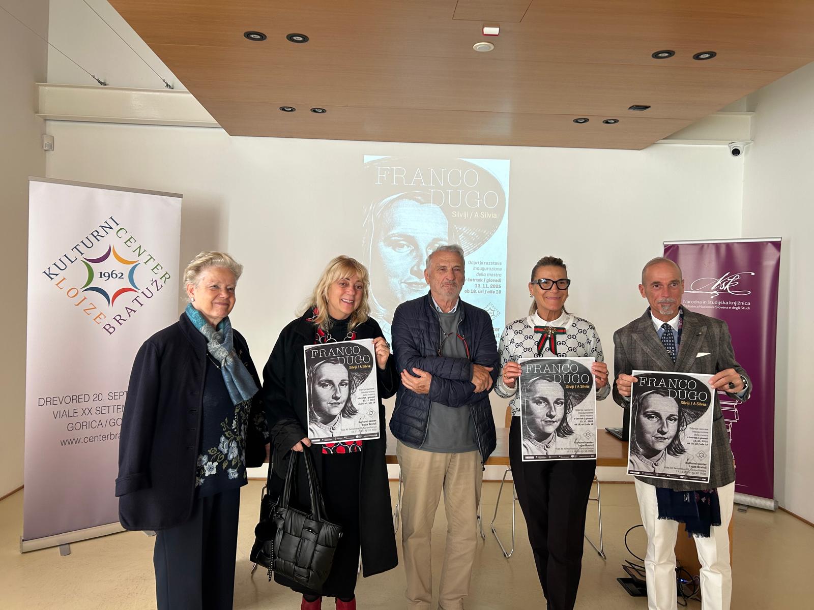 Gorizia, Franco Dugo omaggia la moglie Silvia nella sua personale al Kulturni center Lojze Bratuž