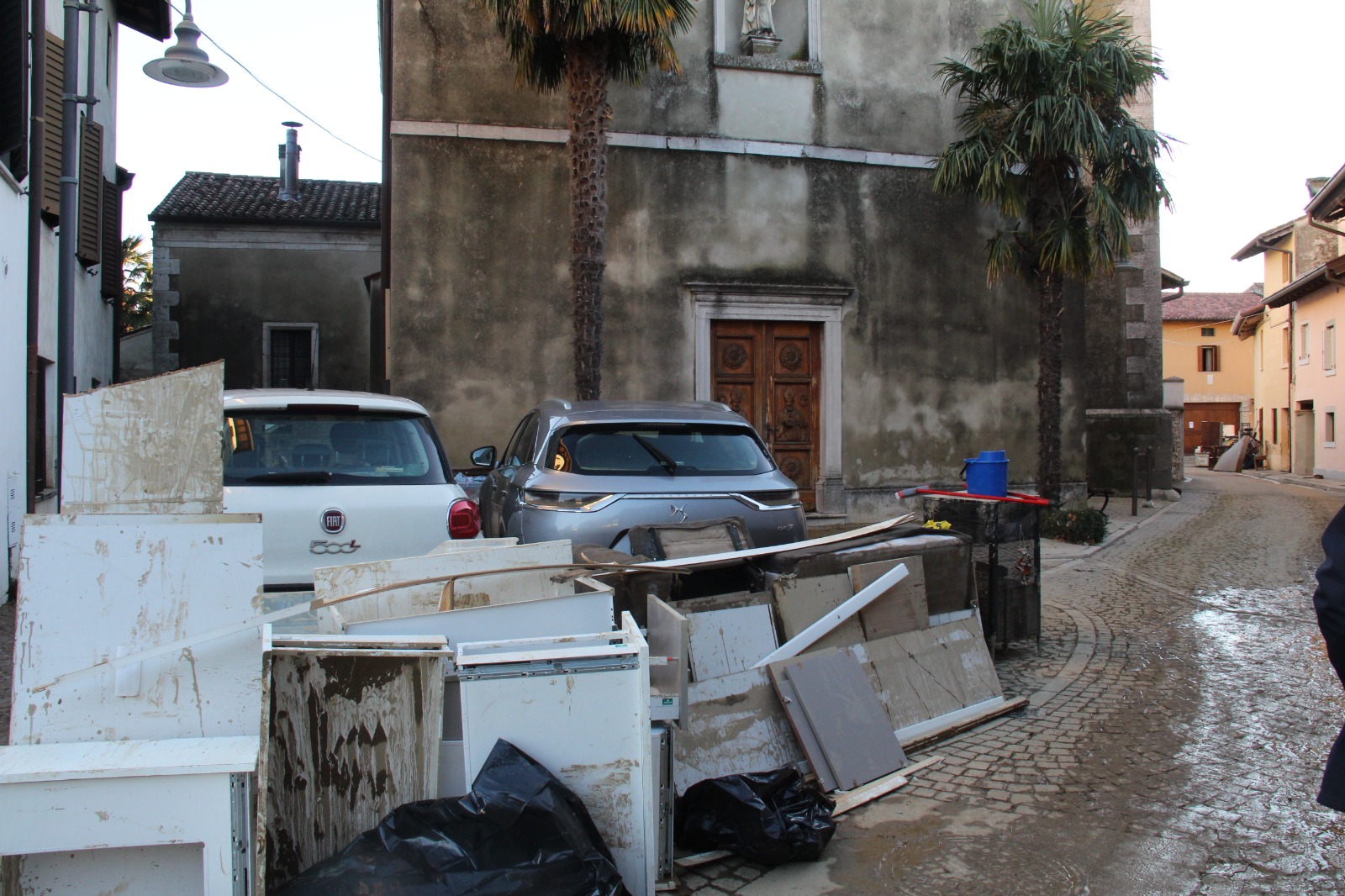 Immagine per I consiglieri regionali Moretti e Bullian visitano Versa dopo l’esondazione