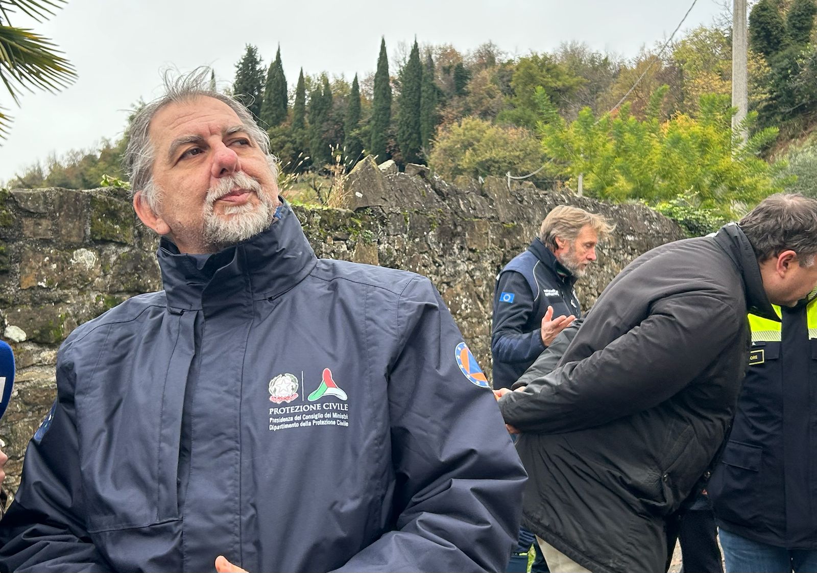 Immagine per Il capo del Dipartimento della Protezione Civile Ciciliano visita Brazzano e Versa. «Collina mai attenzionata per rischio»