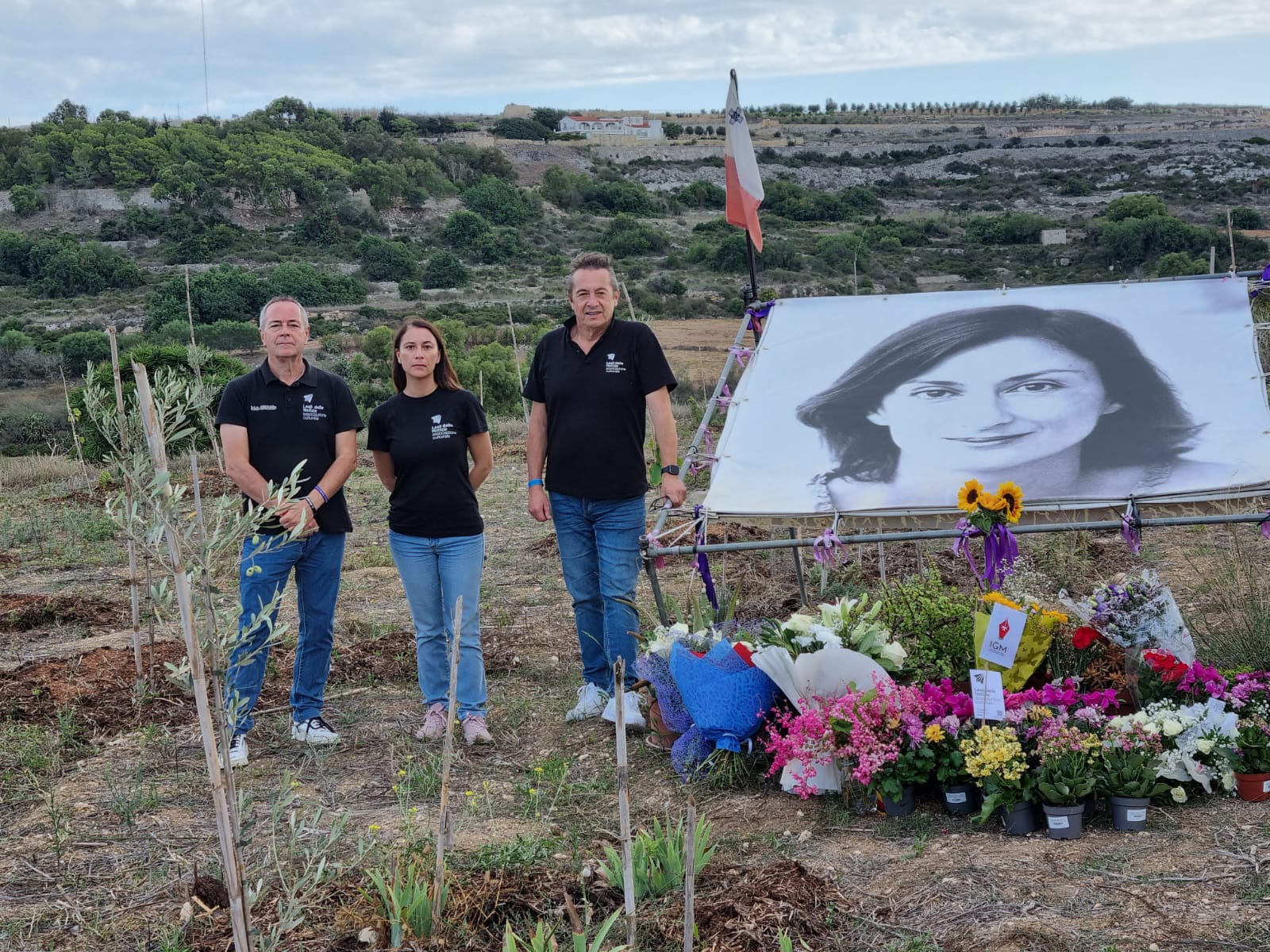 Copertina per Fotonotizia - Leali delle Notizie a Malta per ricordare Daphne Caruana Galizia