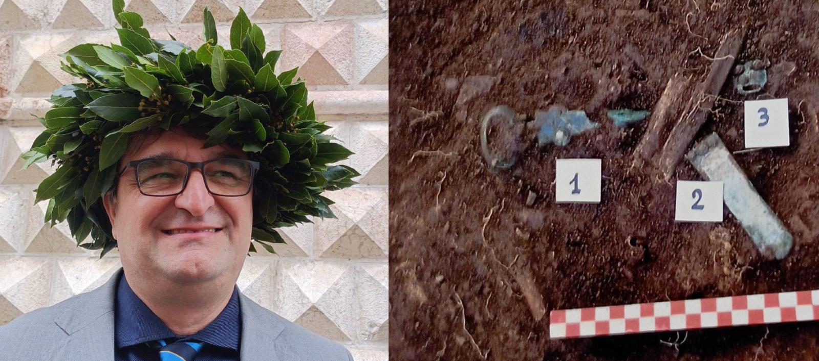 Immagine per I segreti della necropoli di Villanova di Farra nella tesi di Marco Meneghini