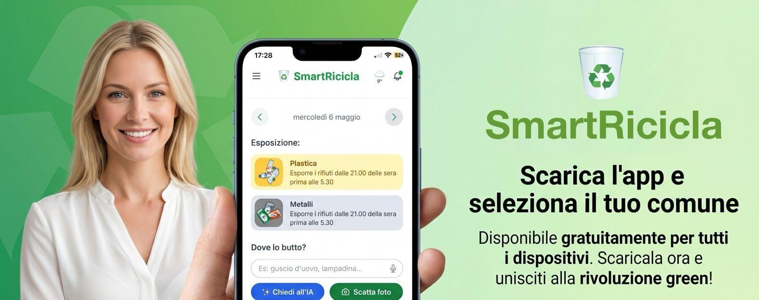 Immagine per Arriva anche nel Goriziano SmartRicicla, l’app per la raccolta differenziata con l’intelligenza artificiale