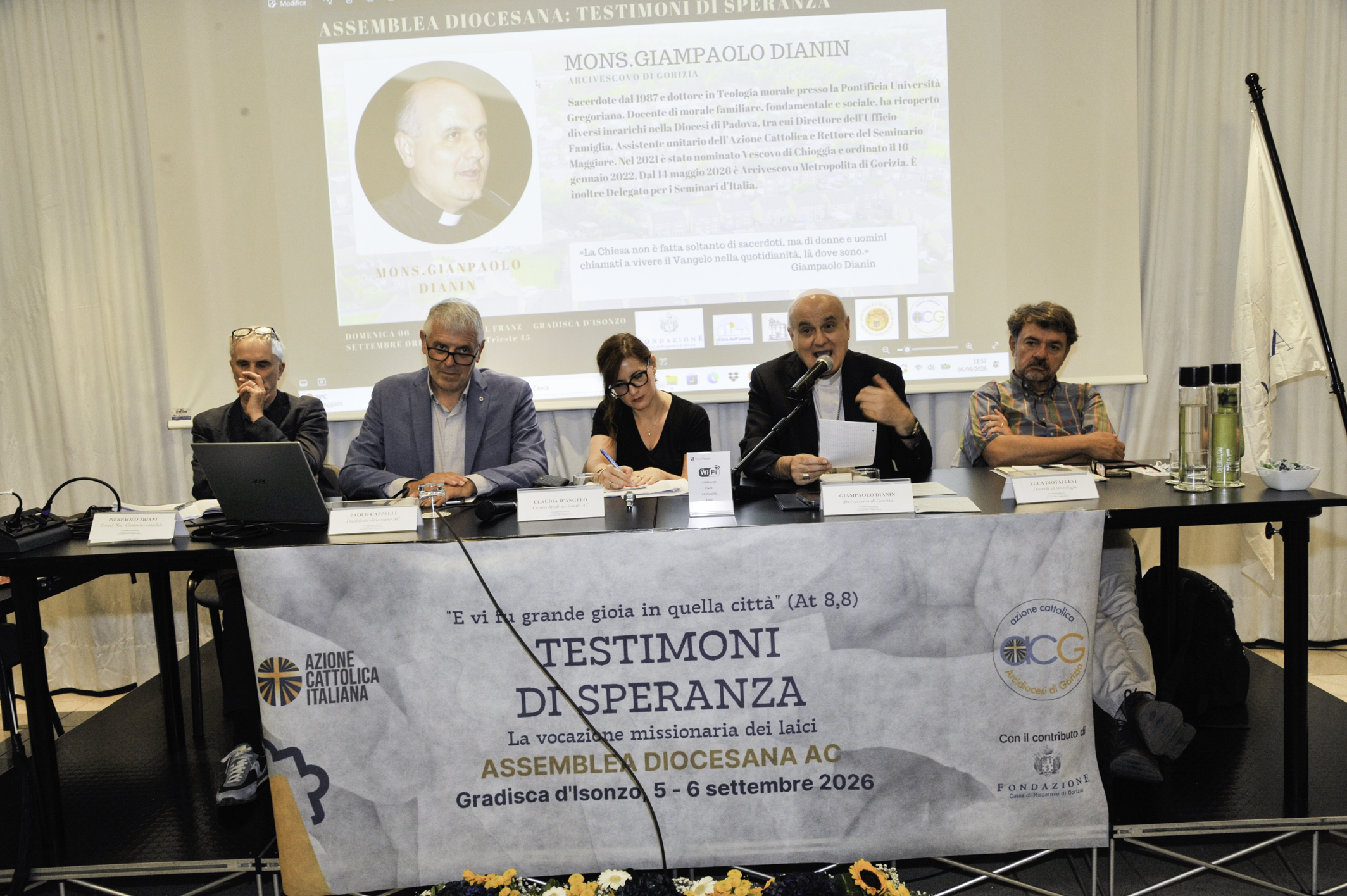 Immagine per Azione Cattolica, quando la speranza diventa responsabilità laicale, monsignor Dianin: «Essere presenza concreta»