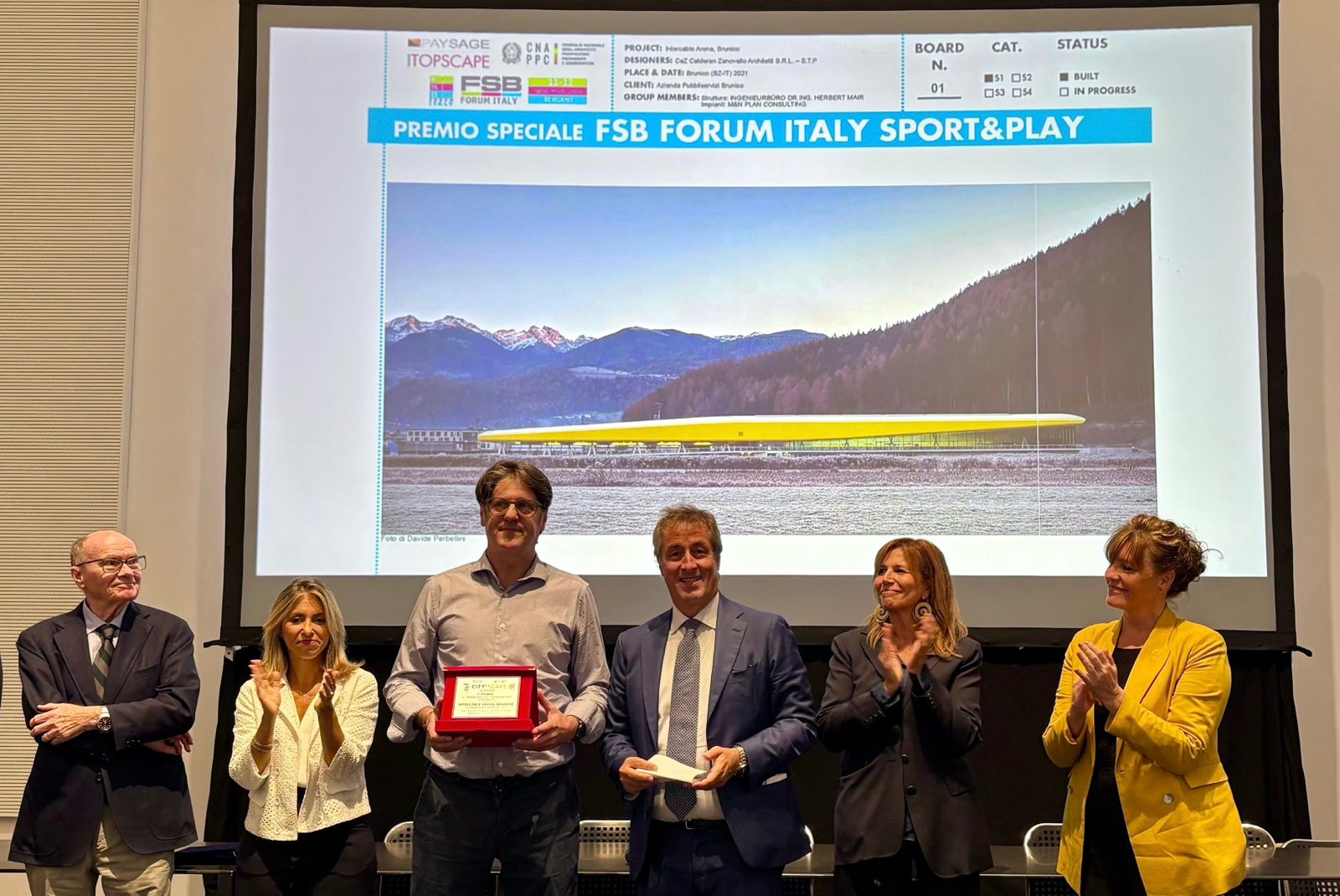 Immagine per Monfalcone, da Mercato Coperto a Centro Sportivo Integrato: premiato il progetto di Roberto Bove e SET