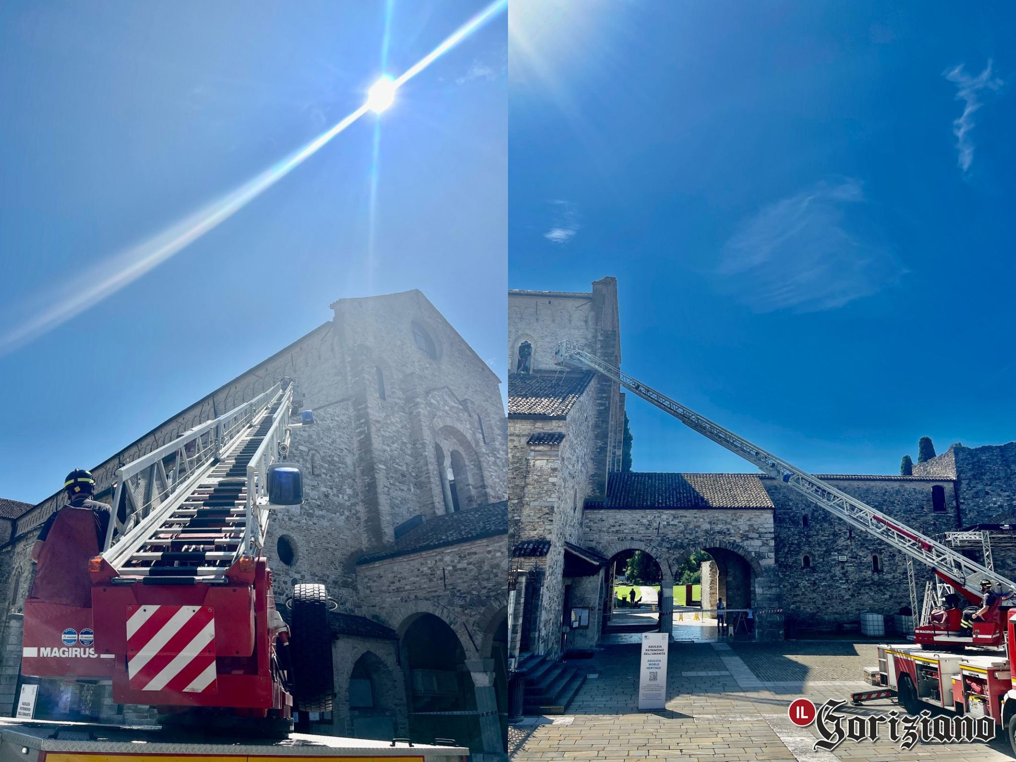 Immagine per Basilica di Aquileia in sicurezza dopo il maltempo, pronta a riaprire