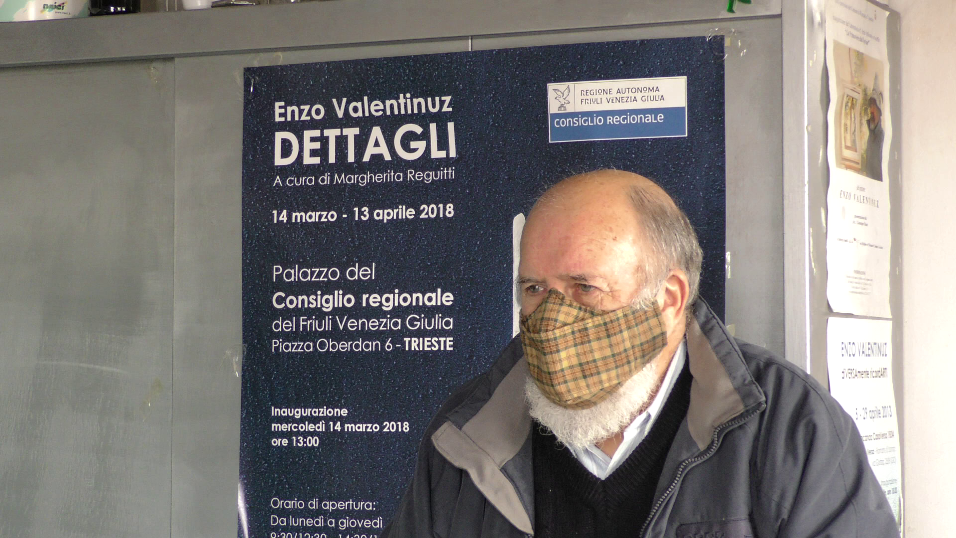 Immagine per A tu per tu con l'artista Enzo Valentinuz