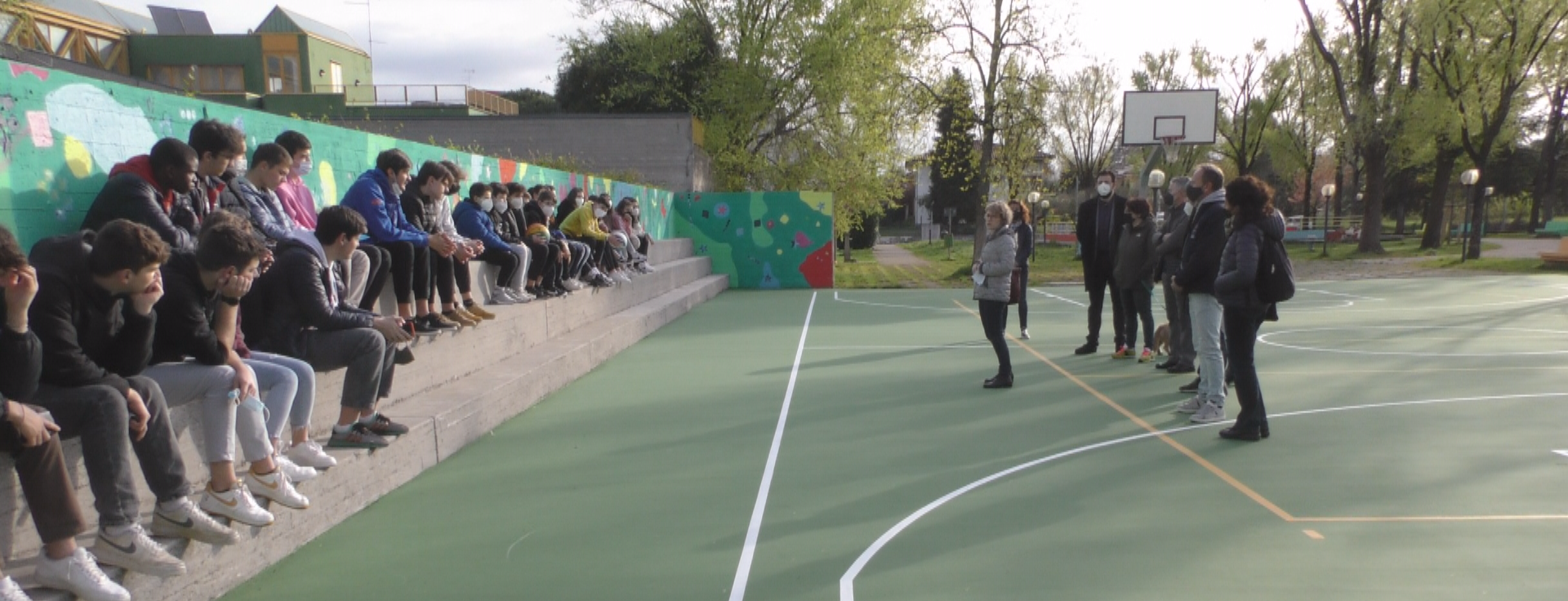 Copertina per Una nuova area gioco per i giovani di Gradisca, inaugurato il campo nel parco Cellie