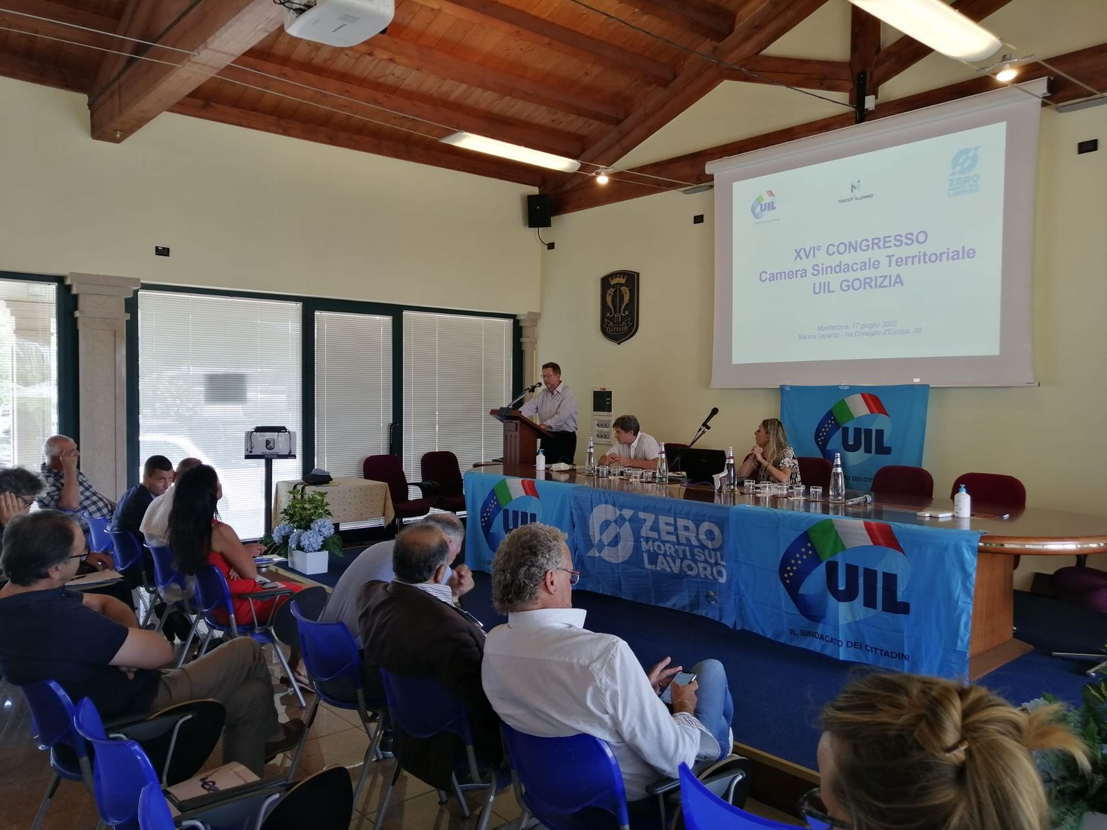 Immagine per Uil in congresso a Monfalcone: «Mondo del lavoro ancora poco sicuro»