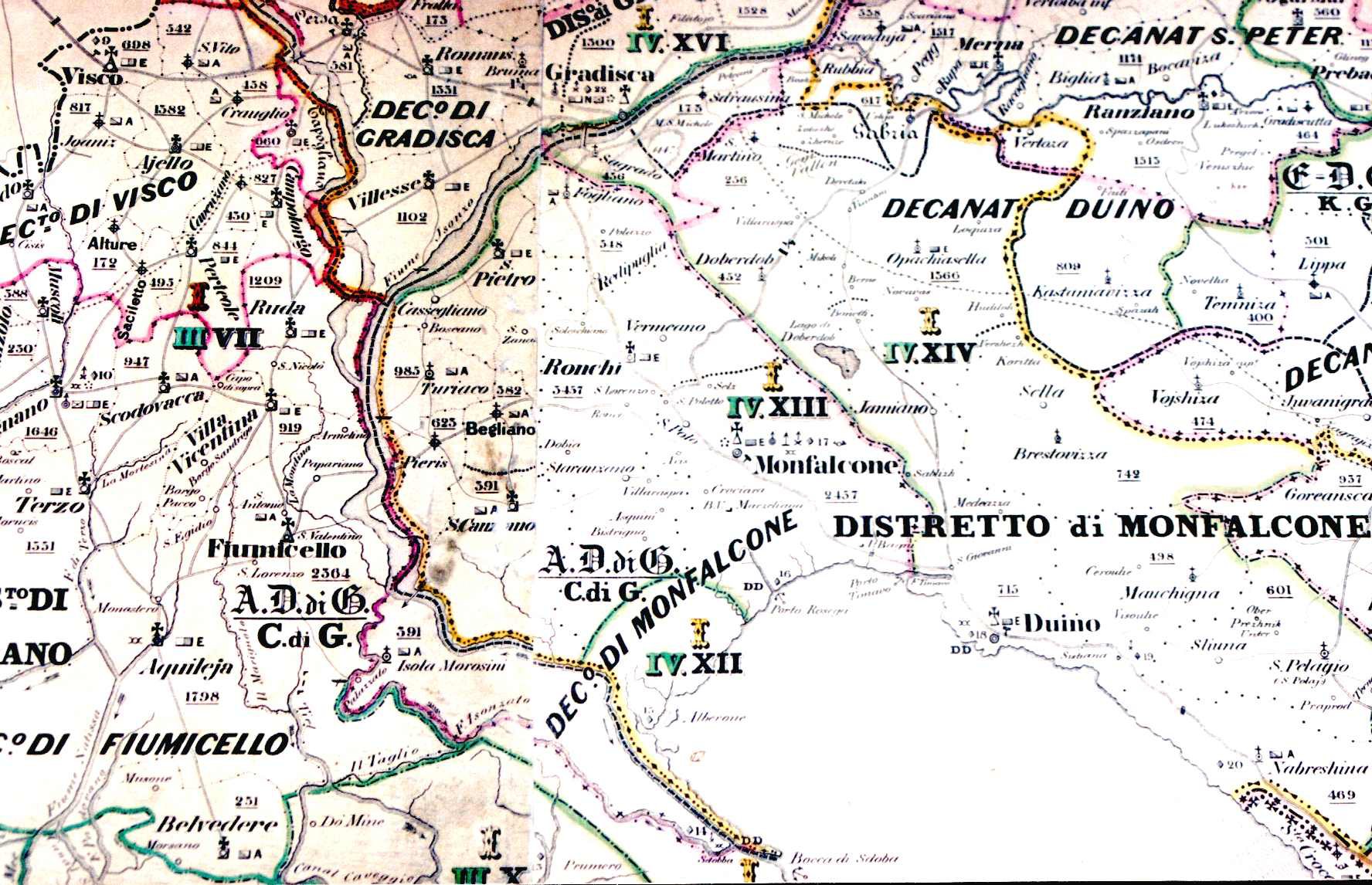 Scolarità e lingue dell'Impero nell'Ottocento del Goriziano: corsi e ricorsi