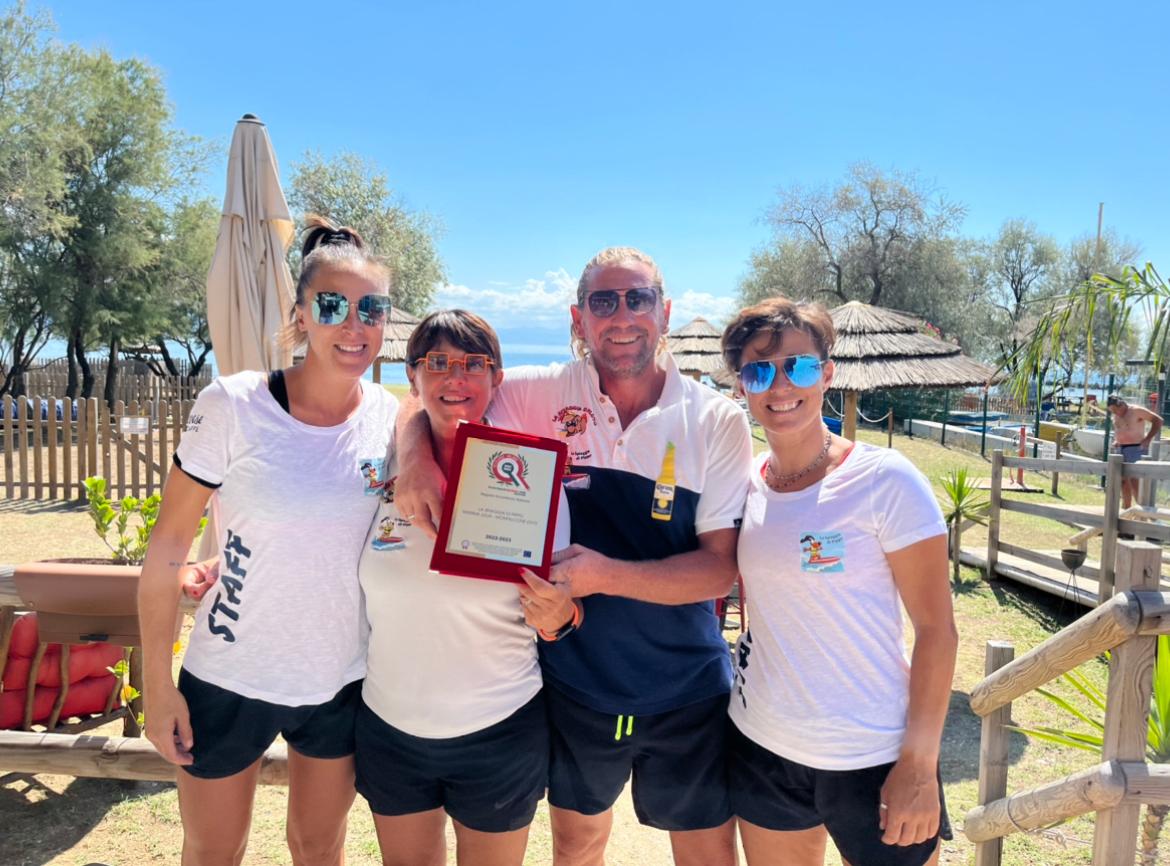 Immagine per Marina Julia premiata dai cinofili, Spiaggia di Pippo tra le Eccellenze Italiane