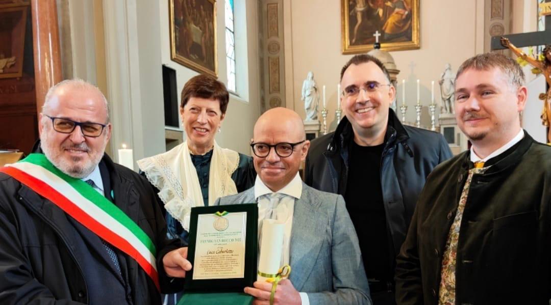 Copertina per Gorizia festeggia il Ringraziamento, a Luca Caburlotto il Premio San Rocco