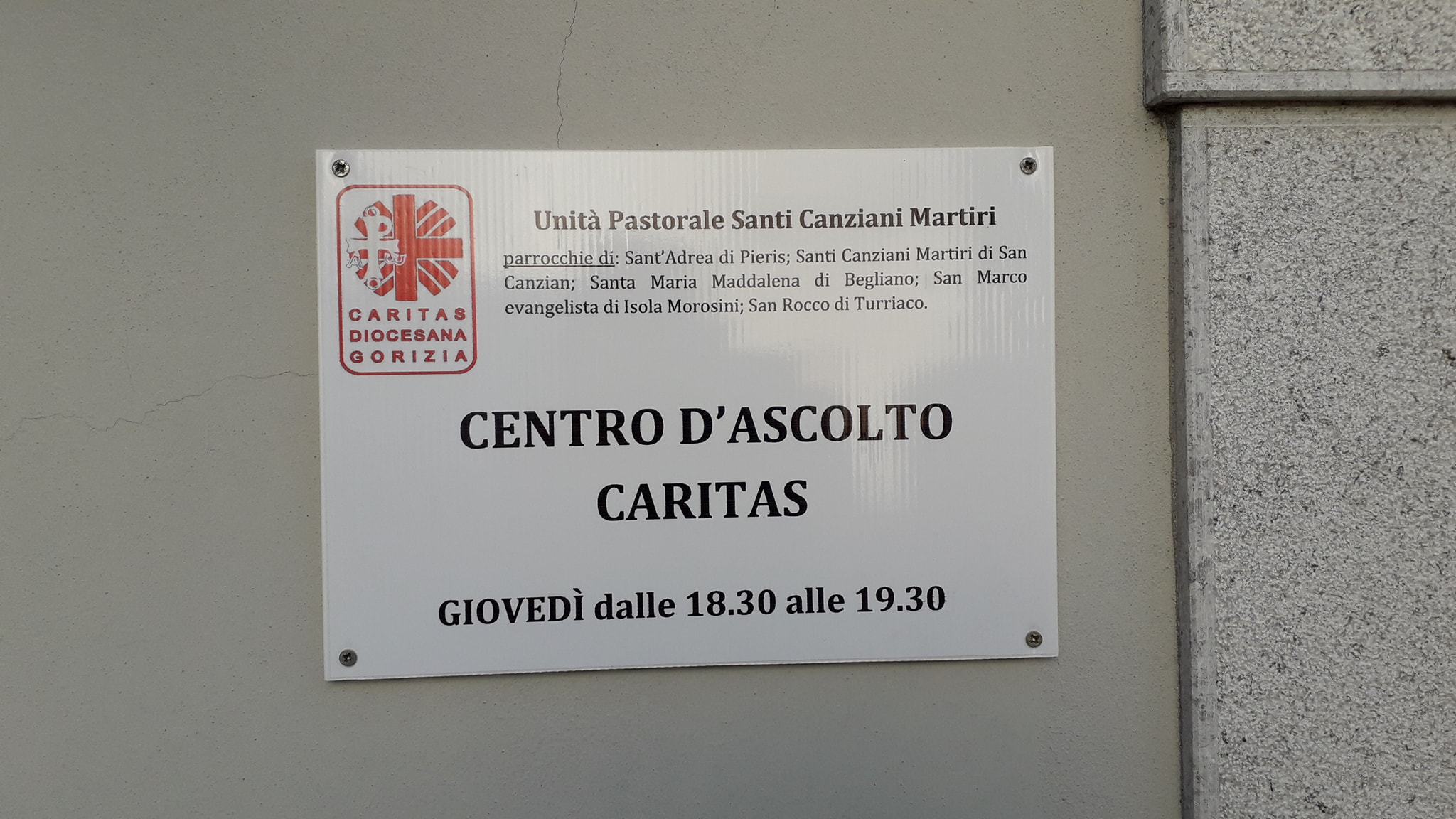 Immagine per San Canzian d'Isonzo, 18mila euro alla Caritas per spese alimentari e bollette