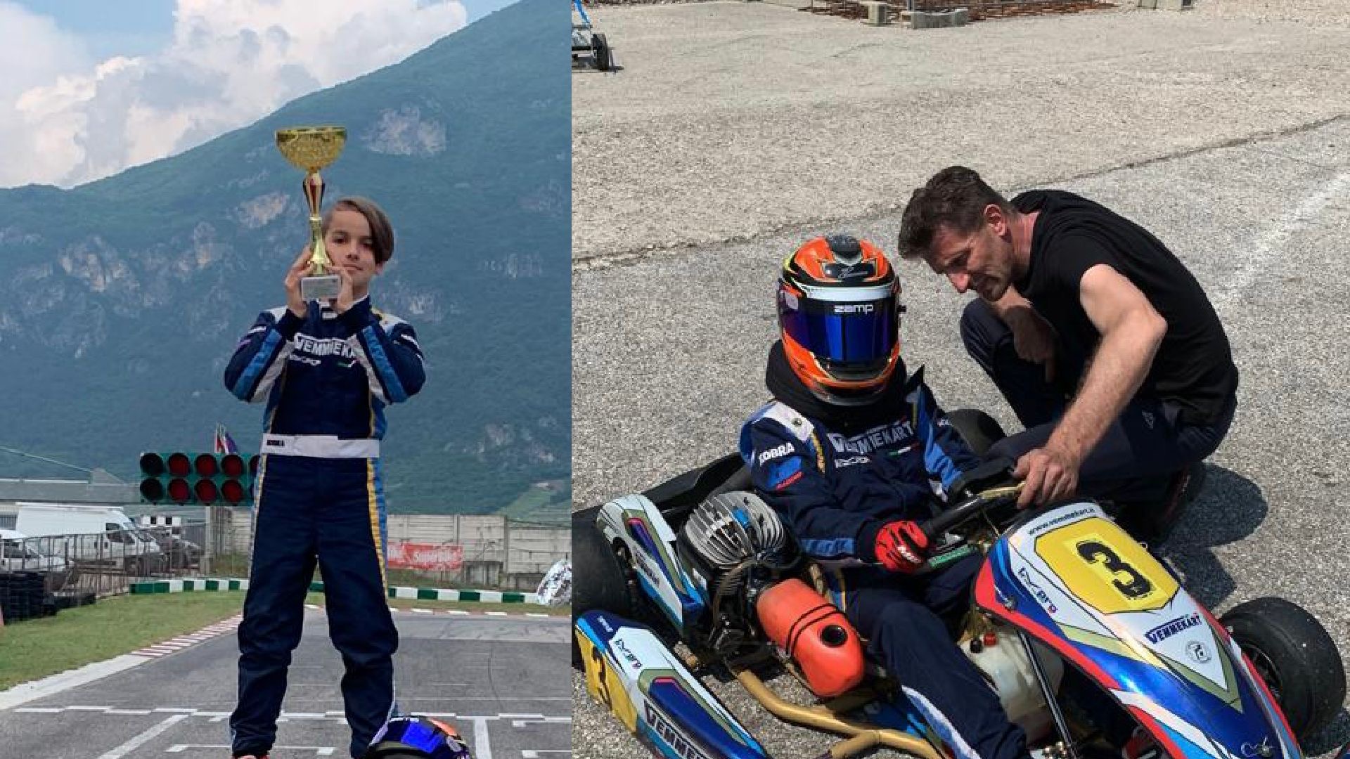 Immagine per Ancora successi per il giovane Thomas Candussi, alla guida del kart è campione Triveneto