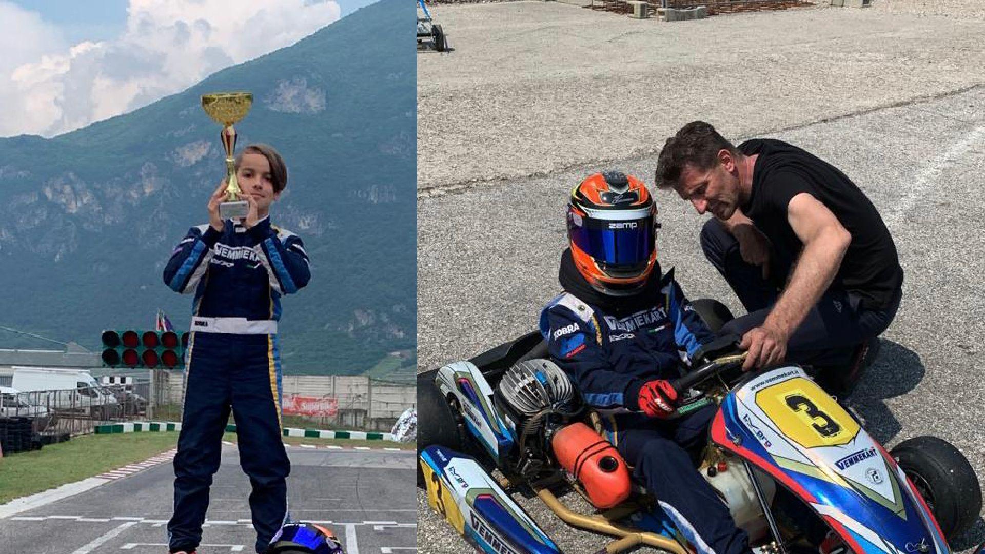 Ancora successi per il giovane Thomas Candussi, alla guida del kart è campione Triveneto