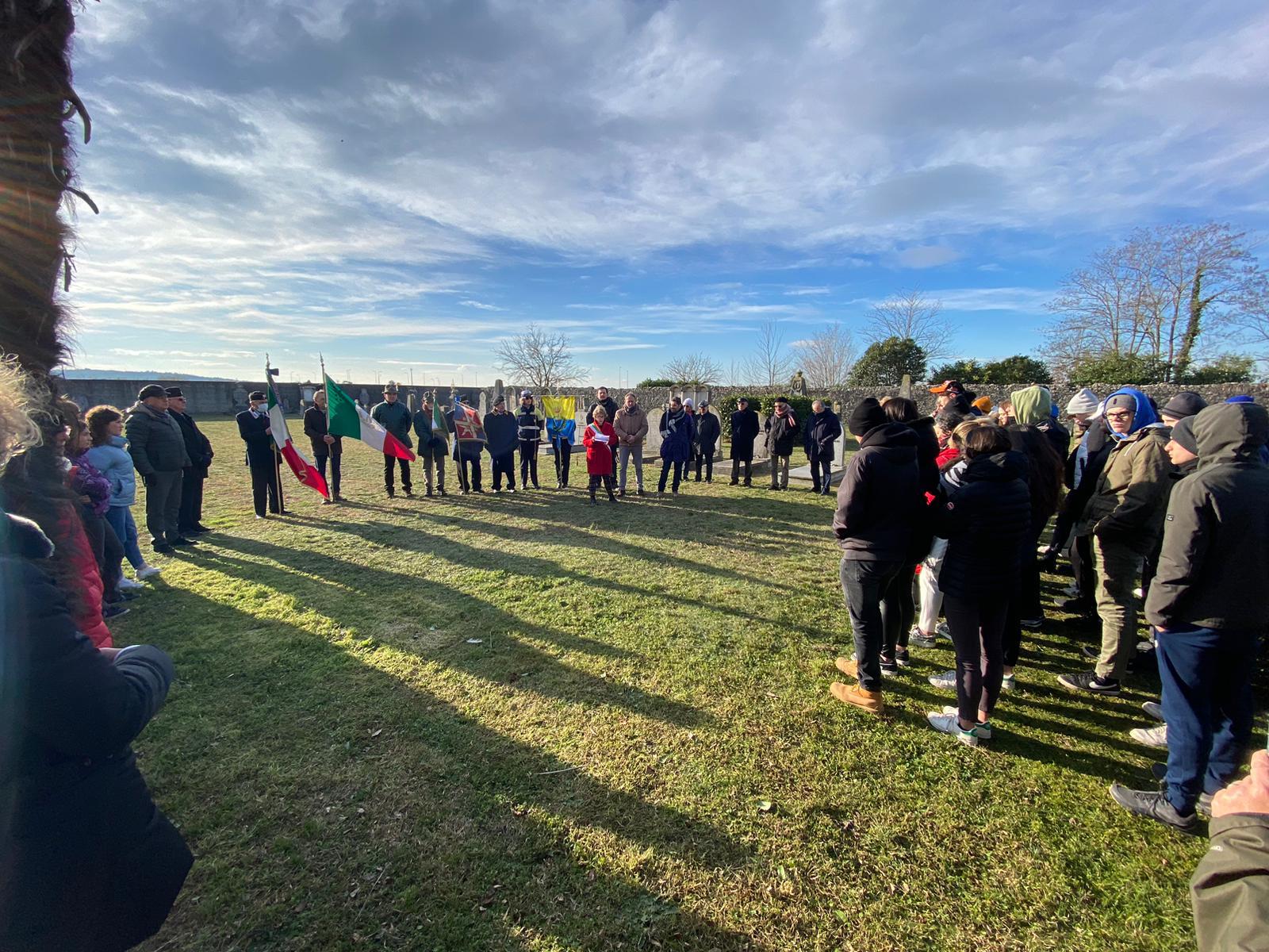 Immagine per Gradisca ricorda la Shoah nel cimitero ebraico, «fiducia nei giovani»