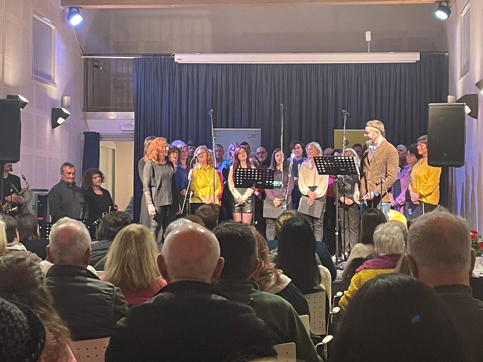 Immagine per La cultura slovena declinata tra poesia e canto: successo a Ronchi per Luna Poje
