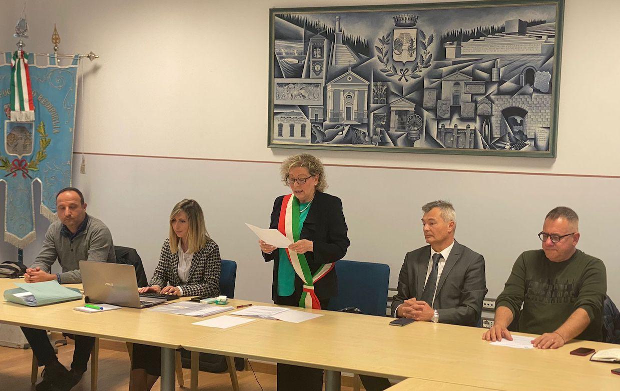 Immagine per Pisano bis tra gli applausi, primi voti in Aula a Fogliano Redipuglia