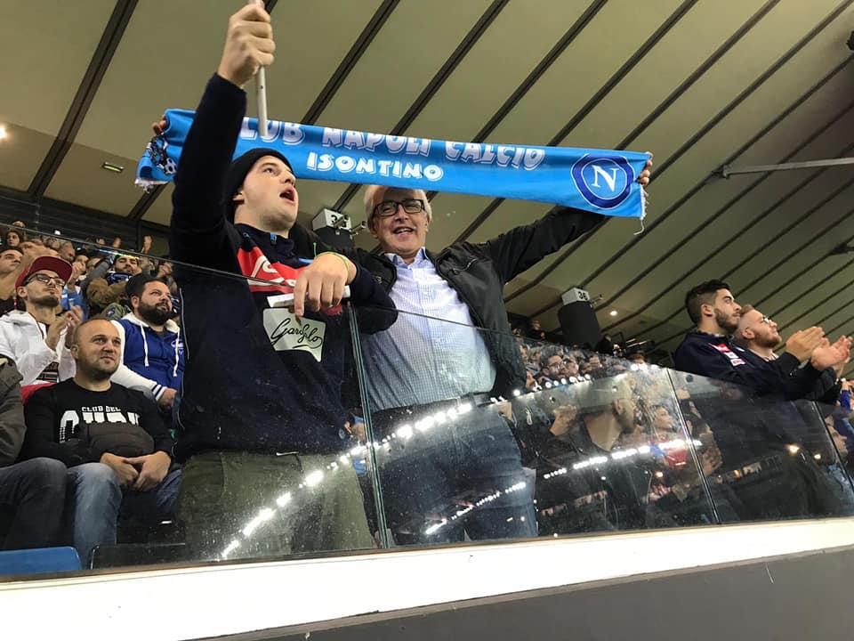 Copertina per Da Gorizia a Udine per lo scudetto, tifosi del Napoli pronti alla festa