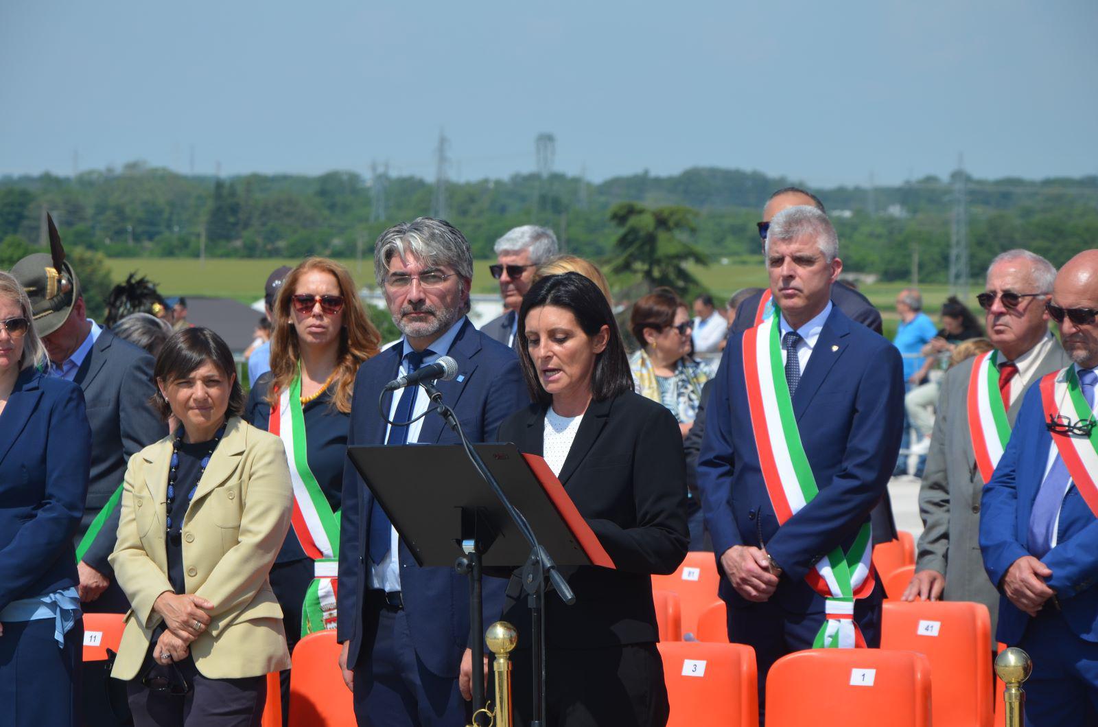 Festa 2 giugno a Redipuglia, la viceministro Gava: «No divisioni sociali»