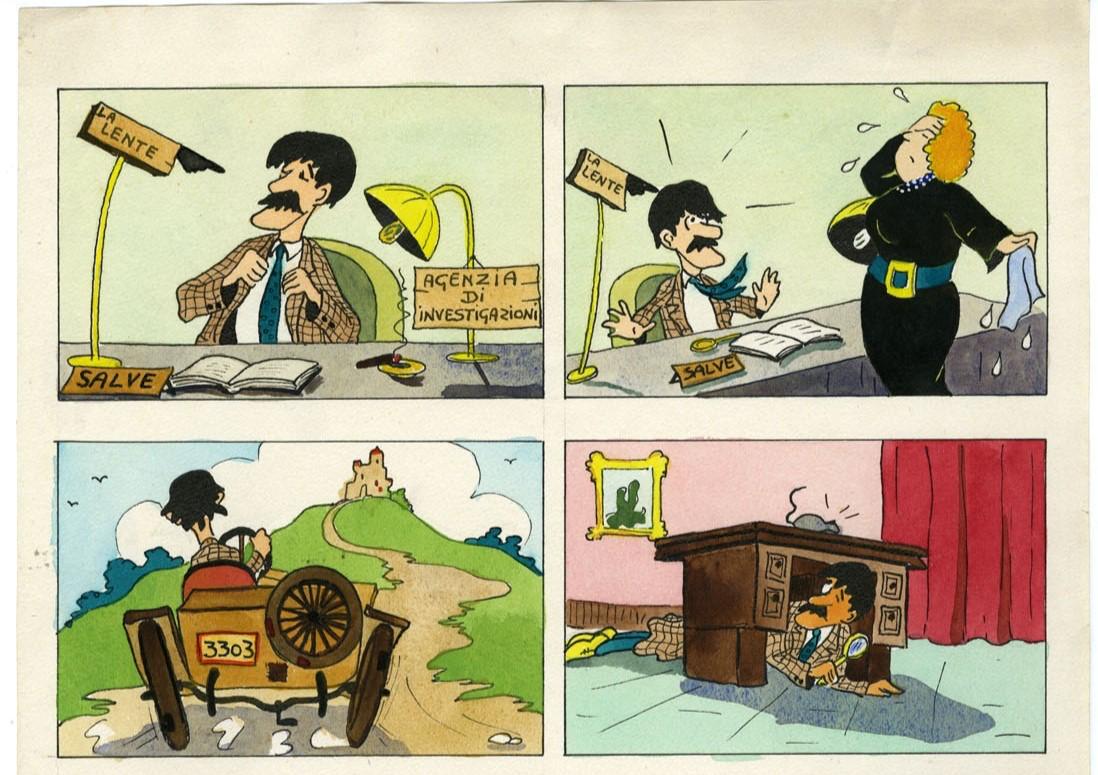 Immagine per Bozzetti inediti di Dusatti in mostra dal 7 giugno al Circolo Brandl di Turriaco