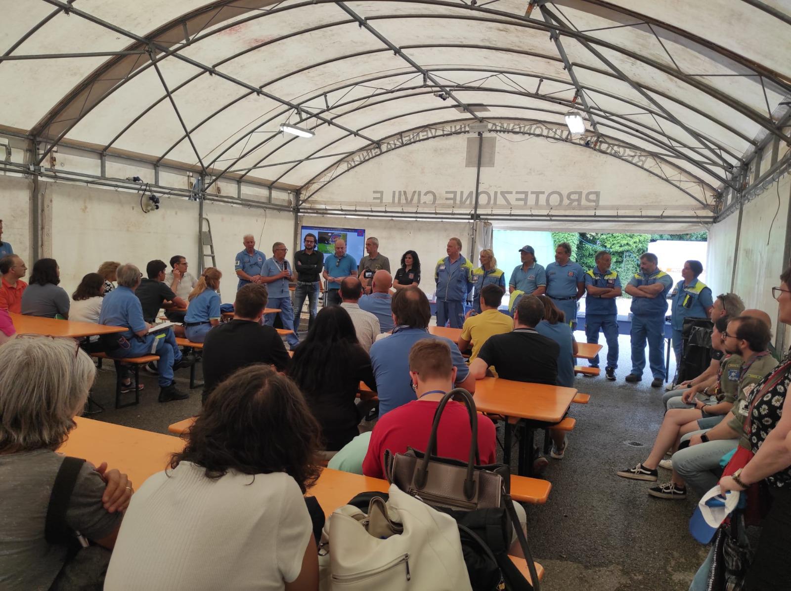 Immagine per A Turriaco al via il campus della Protezione Civile per i giovani 