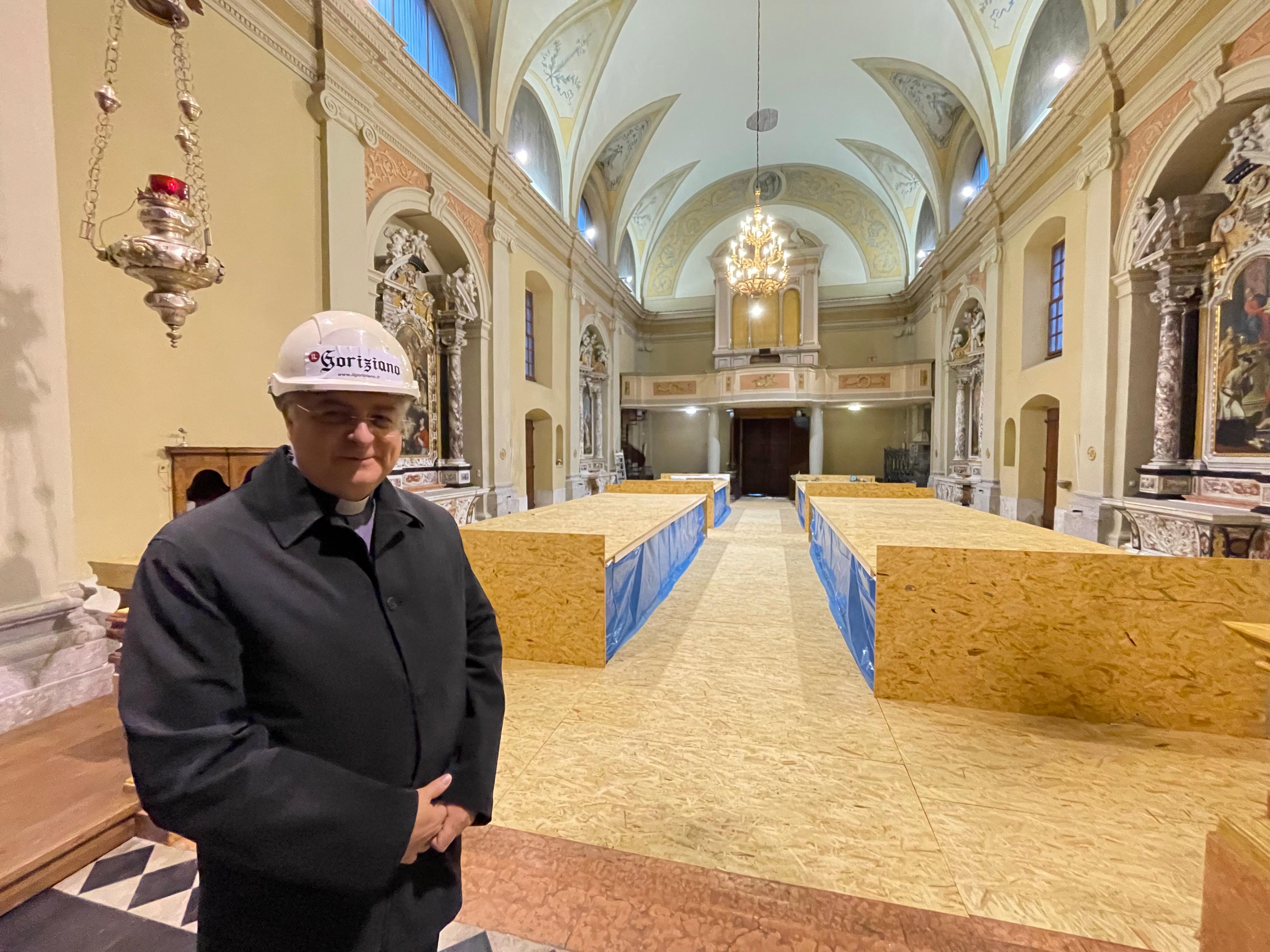 Copertina per A Romans partono i lavori in chiesa, servono nuove indagini