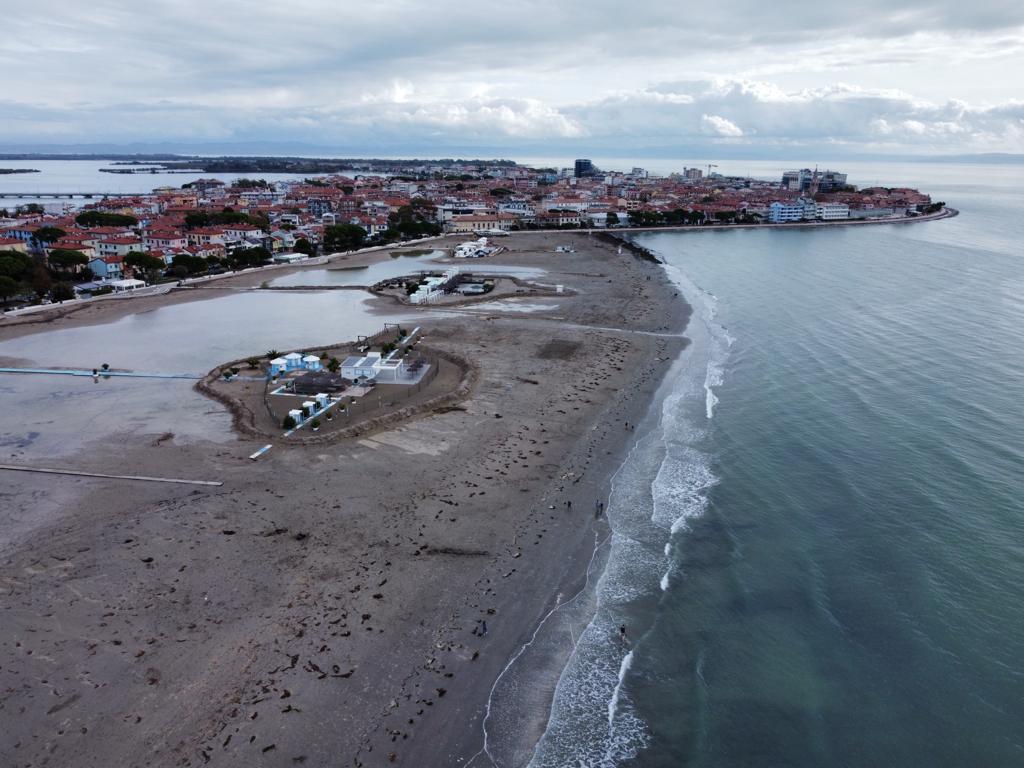 Immagine per Ancora acqua alta a Grado, nuova allerta meteo sul Friuli Venezia Giulia