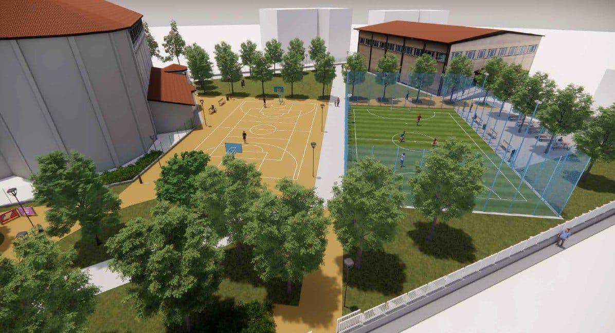 Copertina per Monfalcone, 920 metri quadrati di area sportiva per Largo Isonzo