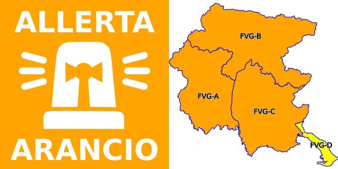 Immagine per Meteo, allerta per mareggiate e acqua alta. Isonzo monitorato