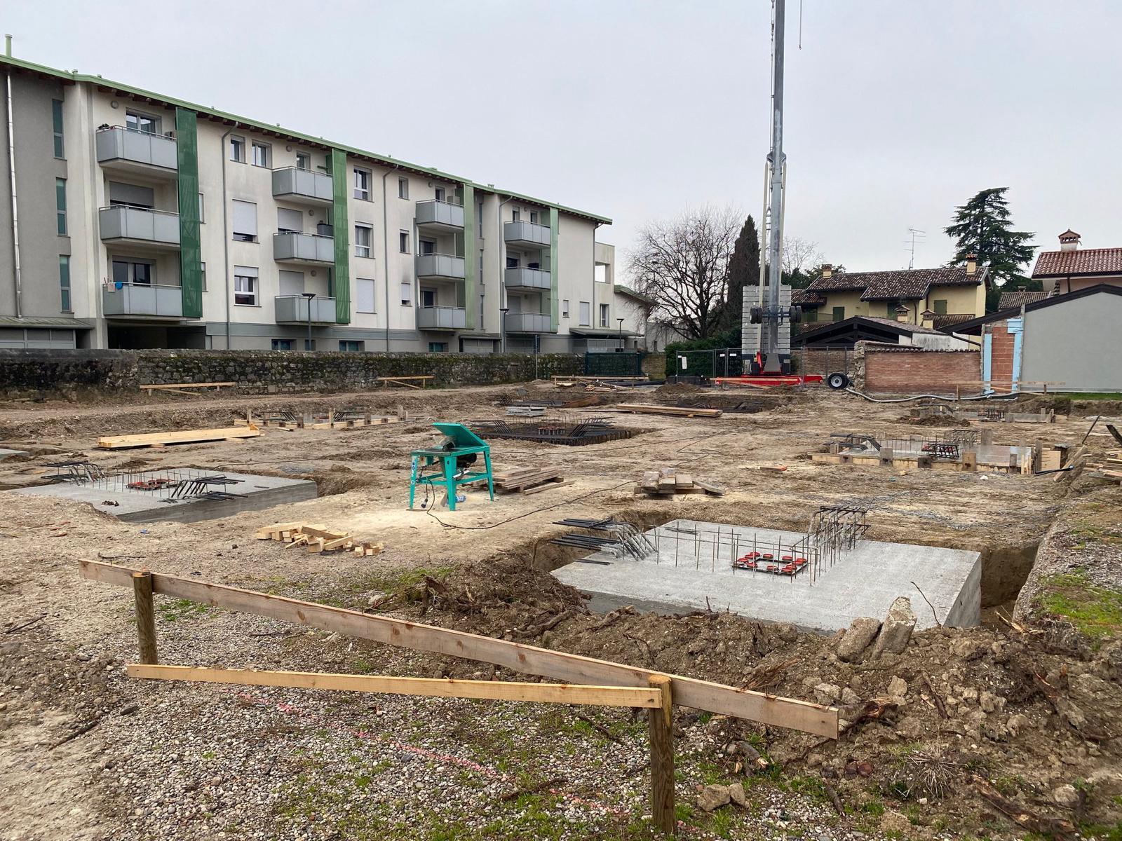 Immagine per Prosegue il cantiere per il Centro archivio del Ccm, lavori alle fondamenta