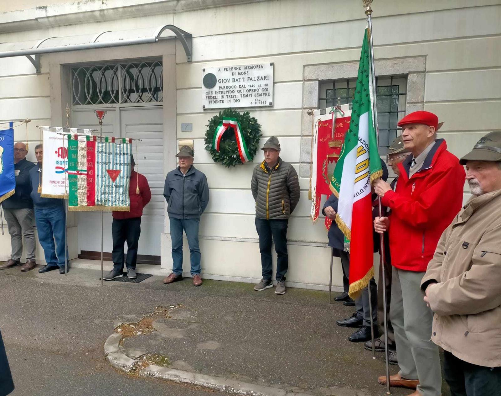 Immagine per Ronchi celebra la Liberazione, «la nostra terra è culla della Resistenza»