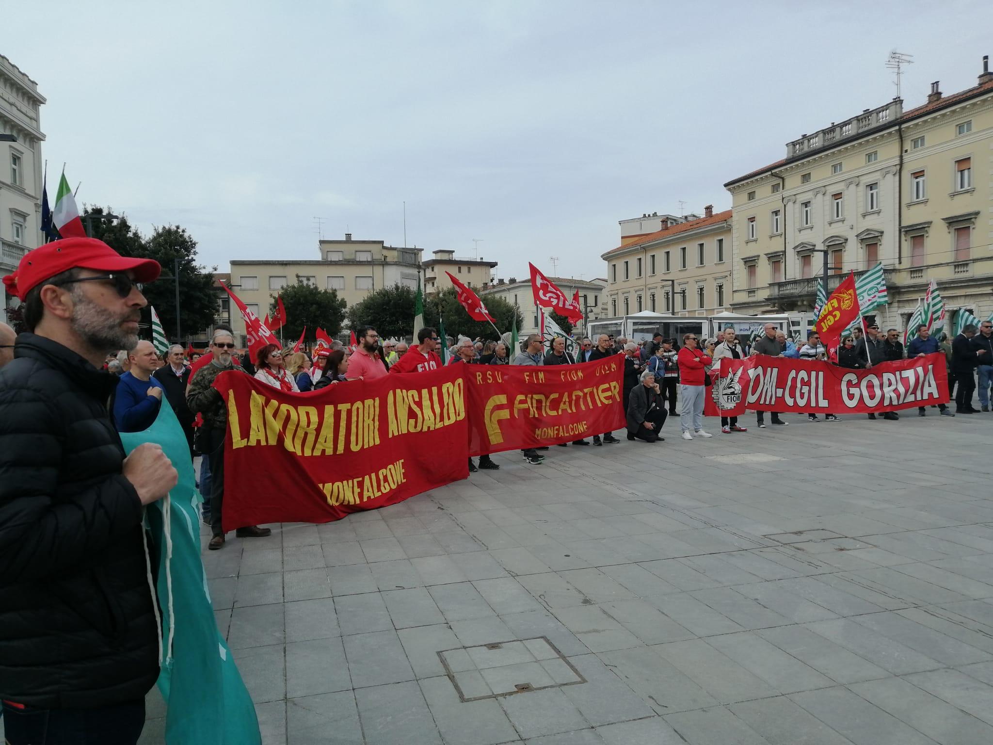 Immagine per Manifestazione a Monfalcone, attenzione ai bassi salari dei cittadini