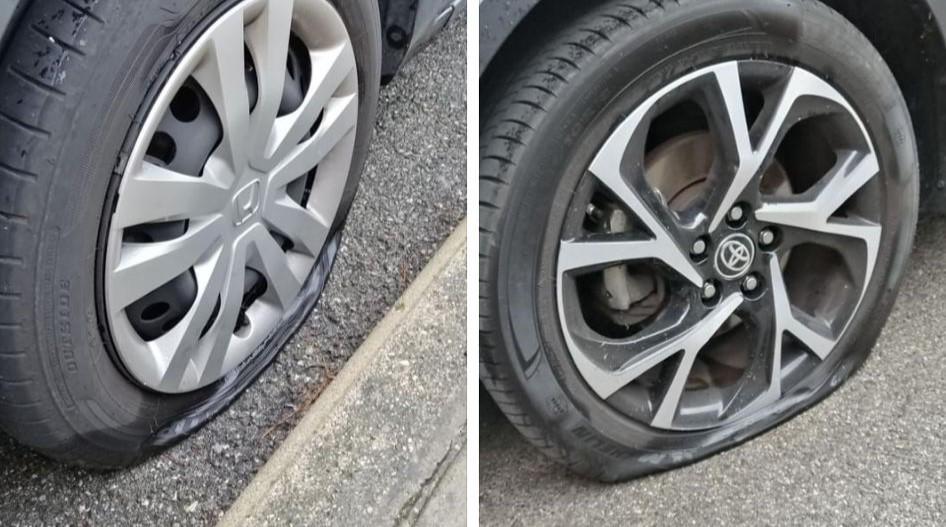 Grado, 56 macchine con le gomme tagliate nella notte. A Udine un gradese rapinato