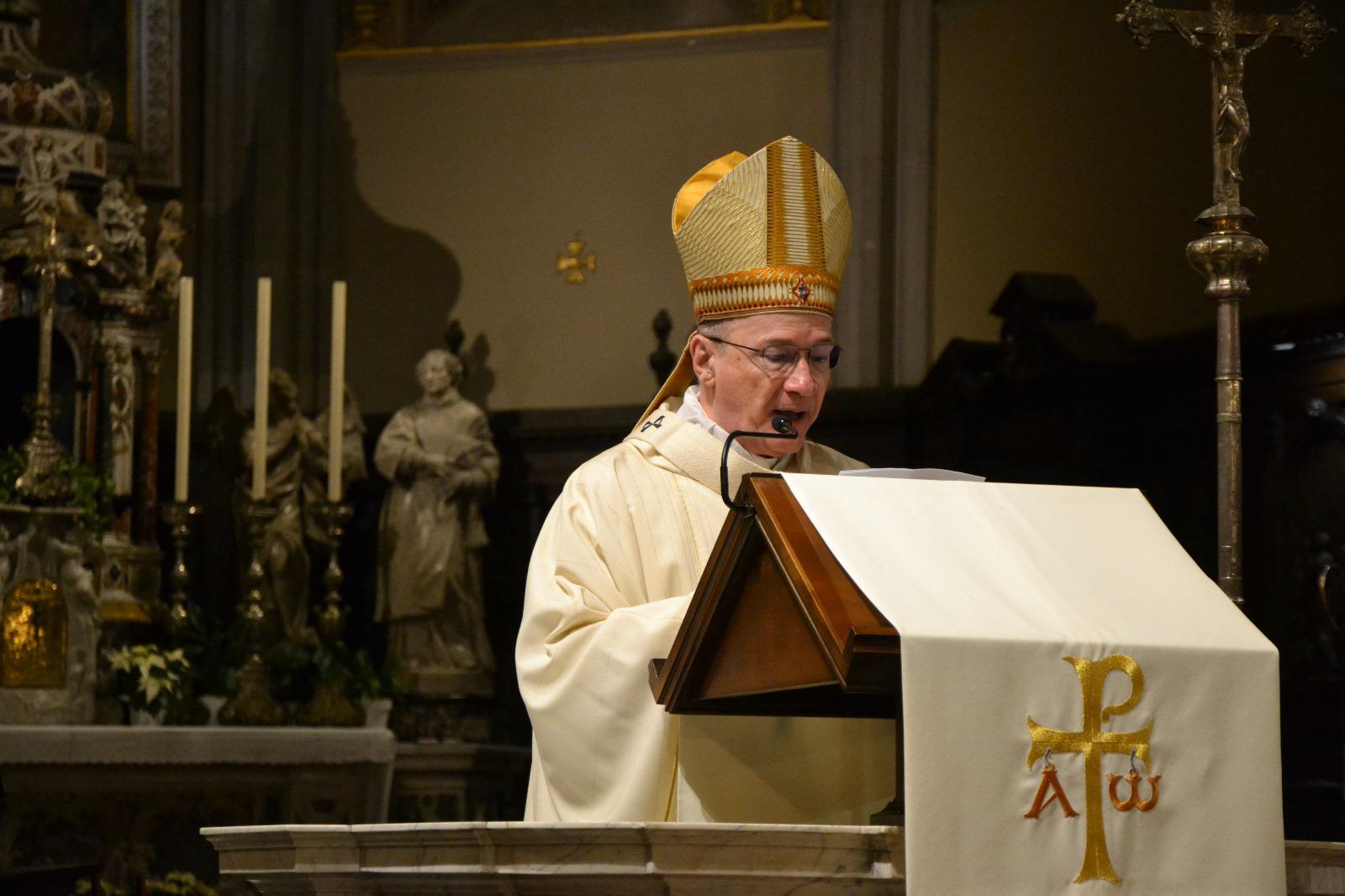 Copertina per «Natale è una salvezza per le nostre esistenze». Redaelli celebra la messa di Mezzanotte in cattedrale