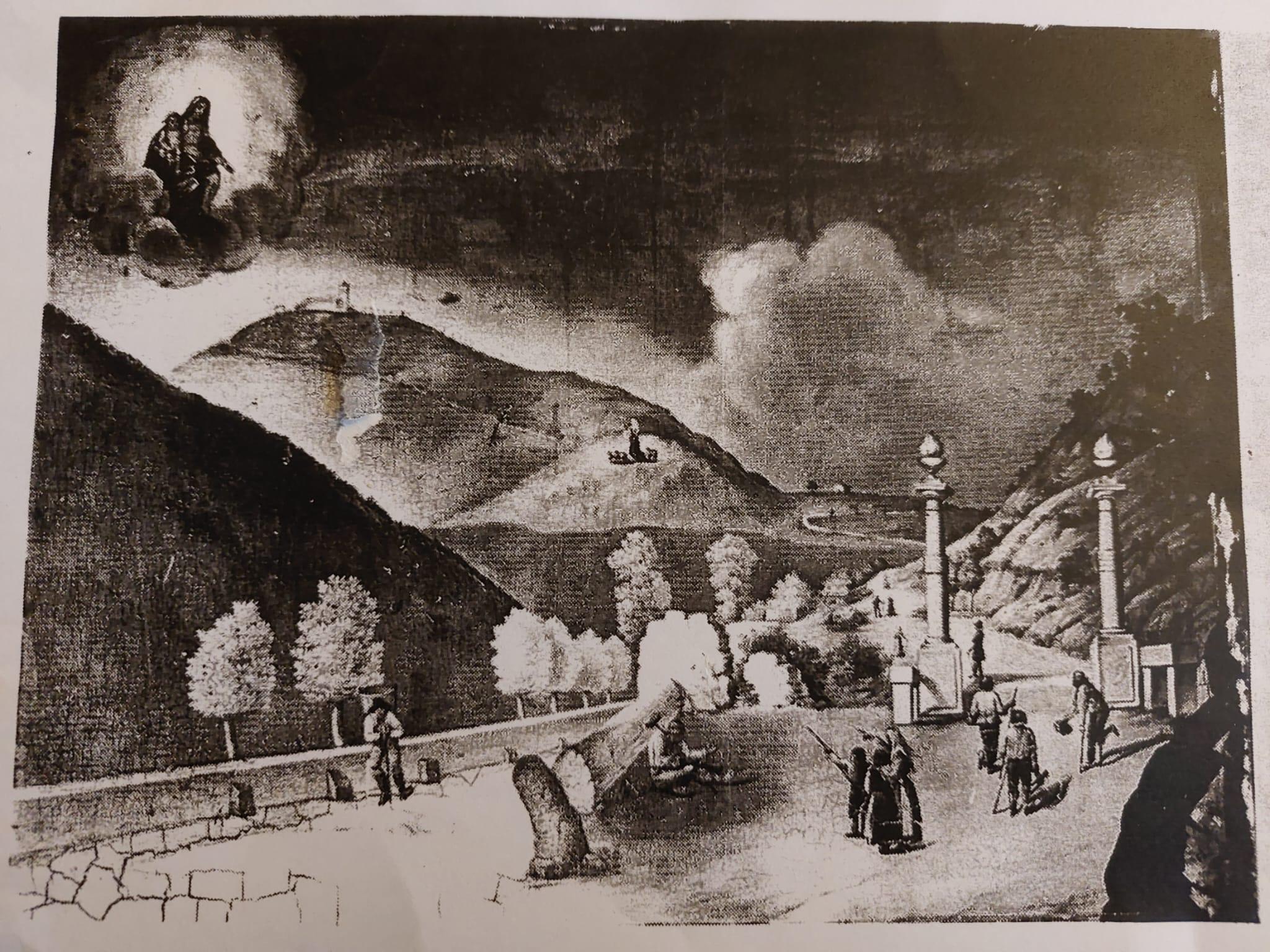 Copertina per A Salcano tornano le colonne che segnavano l'inizio del sentiero per Monte Santo