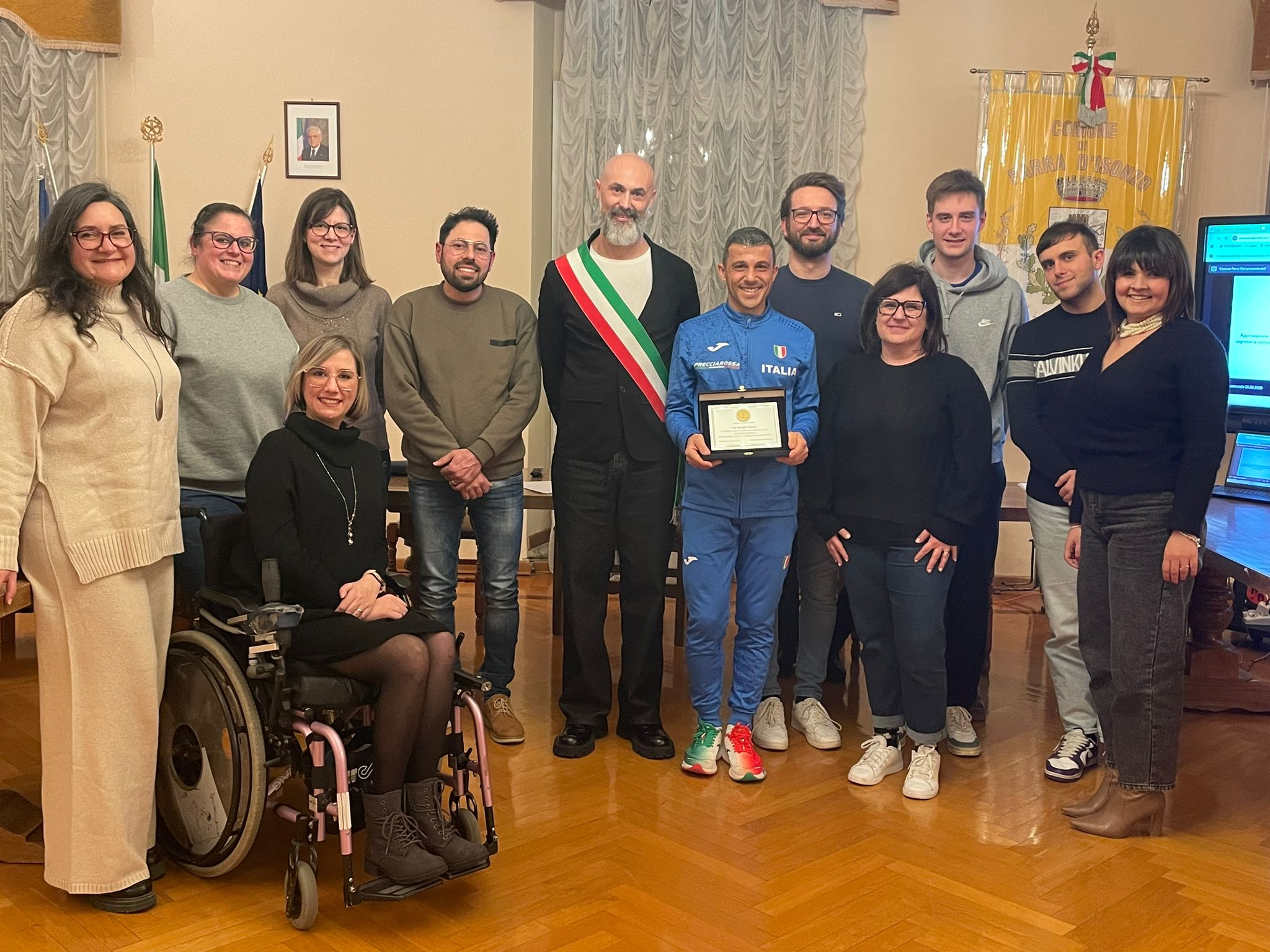 Immagine per Farra premia il podista Alessio Milani, Turchetto: «Orgoglio per il paese»