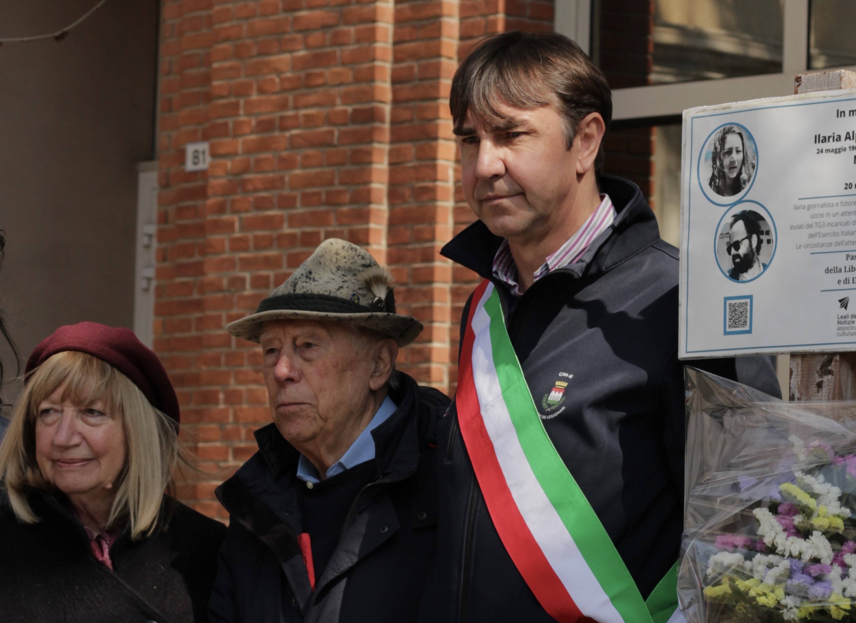 Immagine per Fotonotizia - Ronchi ricorda Alpi e Hrovatin, rinnovato appello alla libertà di stampa