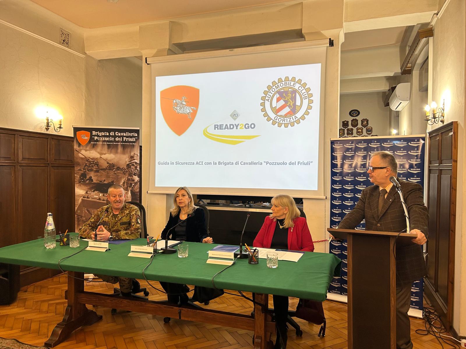 Immagine per Militari a scuola dall'Aci per la guida sicura, a Gorizia la tre giorni con la Pozzuolo del Friuli