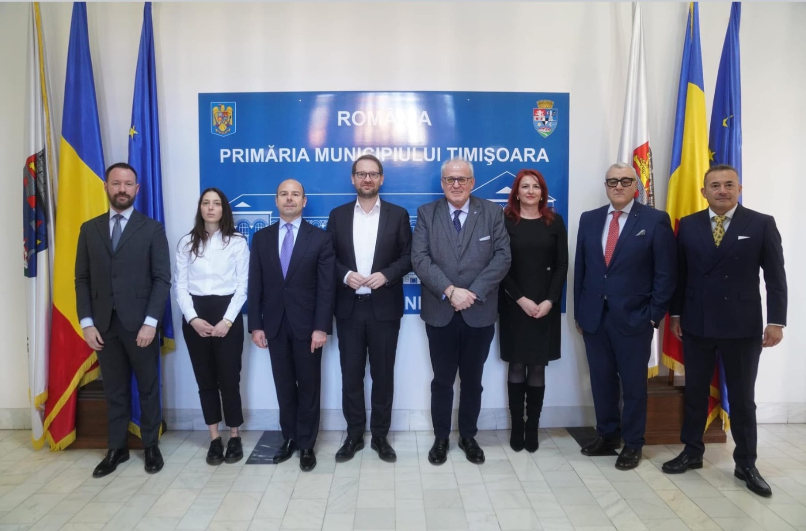 Immagine per Gorizia e Timișoara ancora più vicine: missione del sindaco Ziberna in Romania