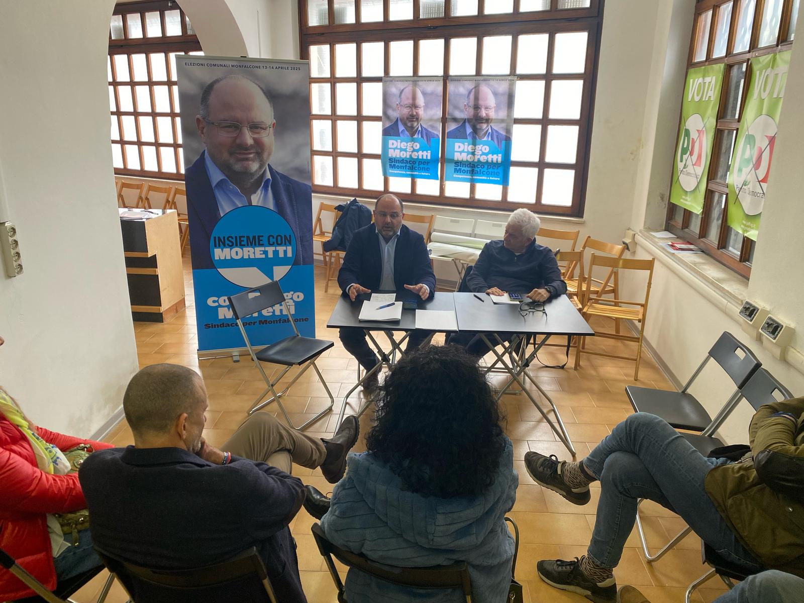 Immagine per Moretti presenta la lista civica «più moderata» della coalizione: Luise capolista, «lavoriamo per i cittadini»